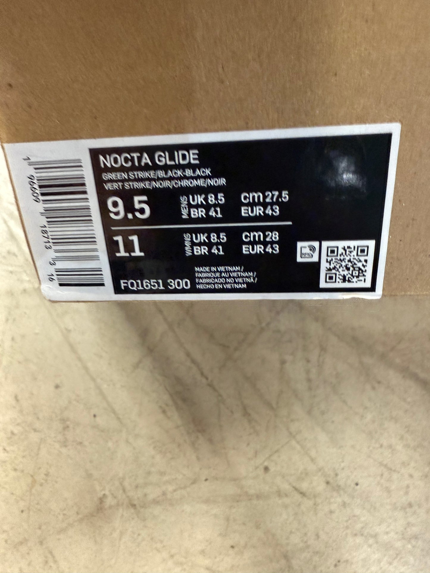 Nocta Glide Vert Strike Taille 43