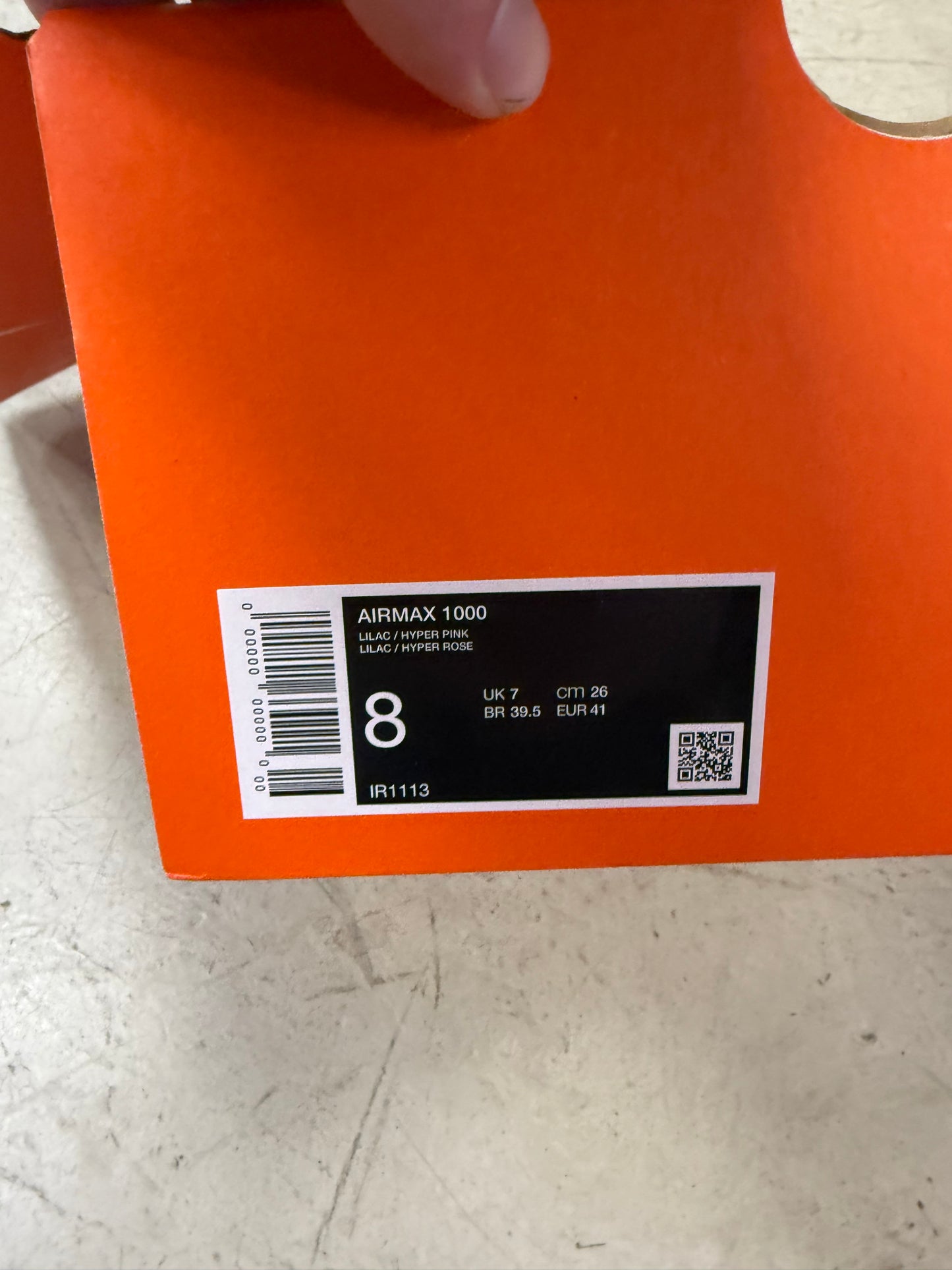 Nike Air Max 1000 Lila