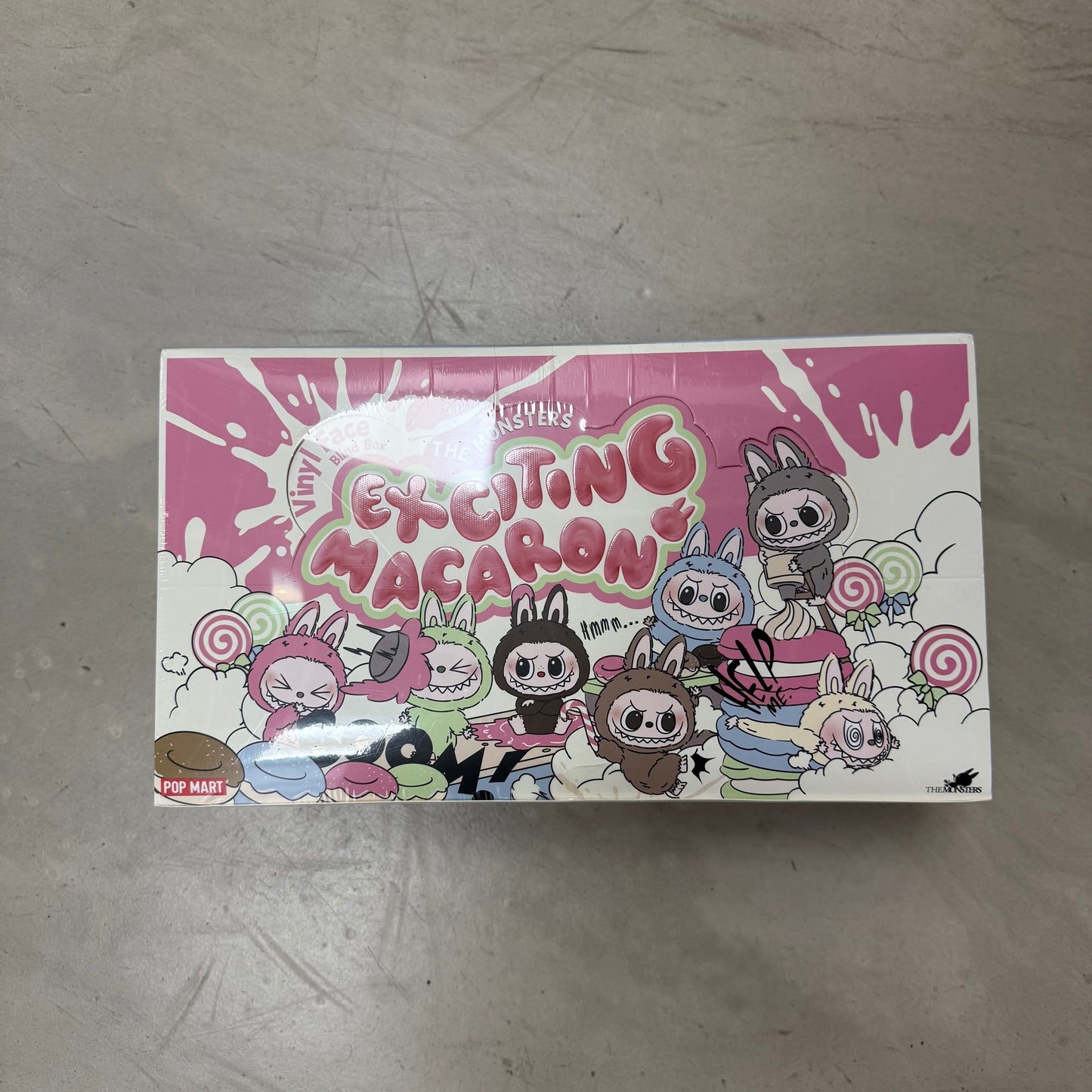 Display Labubu Exciting Macaron Popmart x6