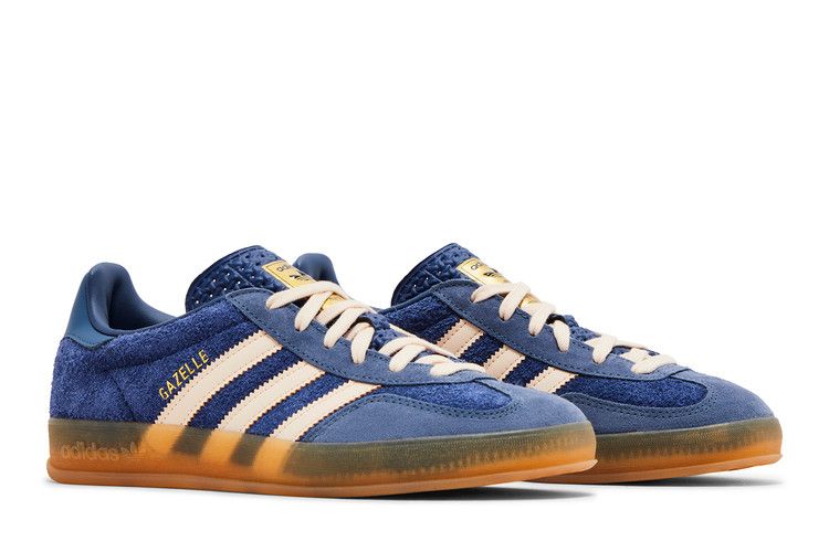 Adidas Gazelle Indoor Dark Blue Bliss Orange - JI0322