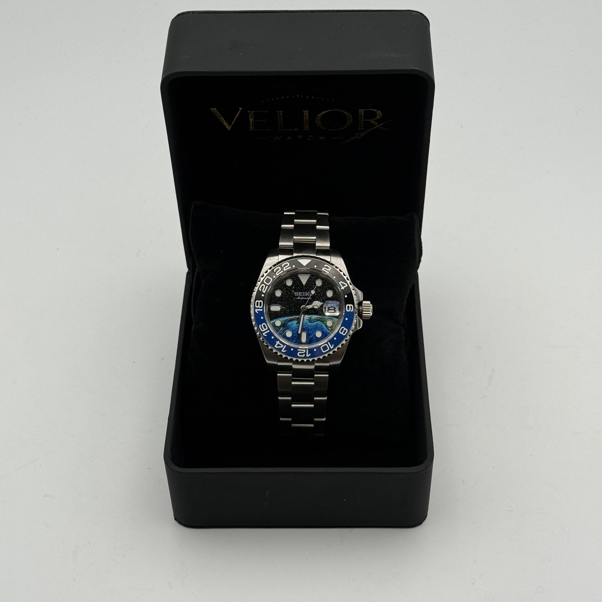 Seiko Mod GMT Master Earth