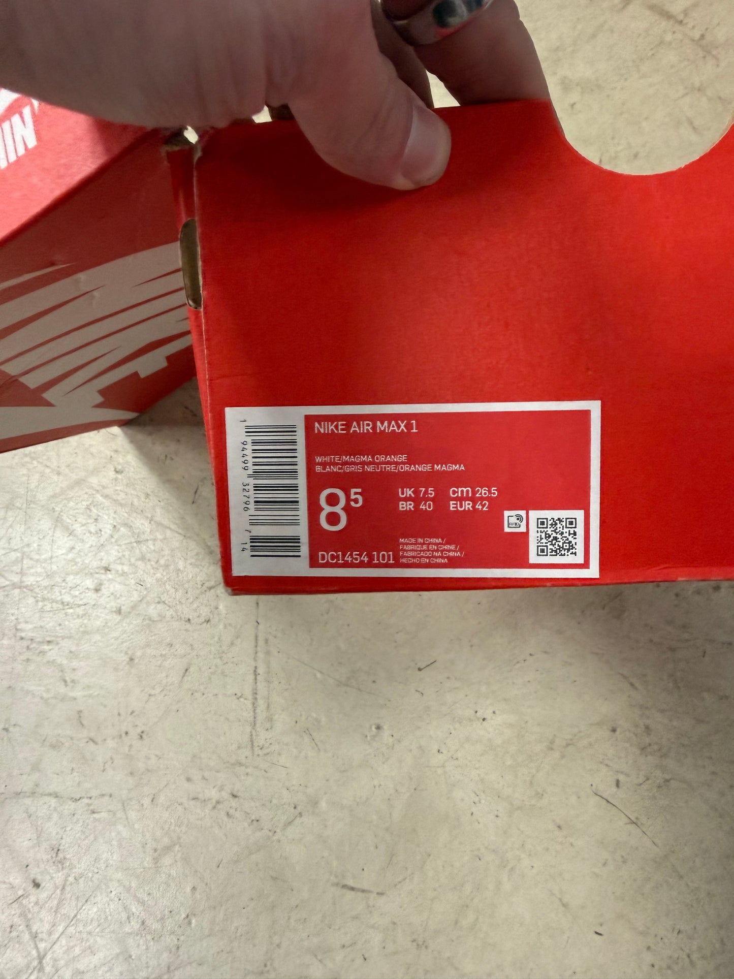 Nike Air Max 1 Magma Orange 42