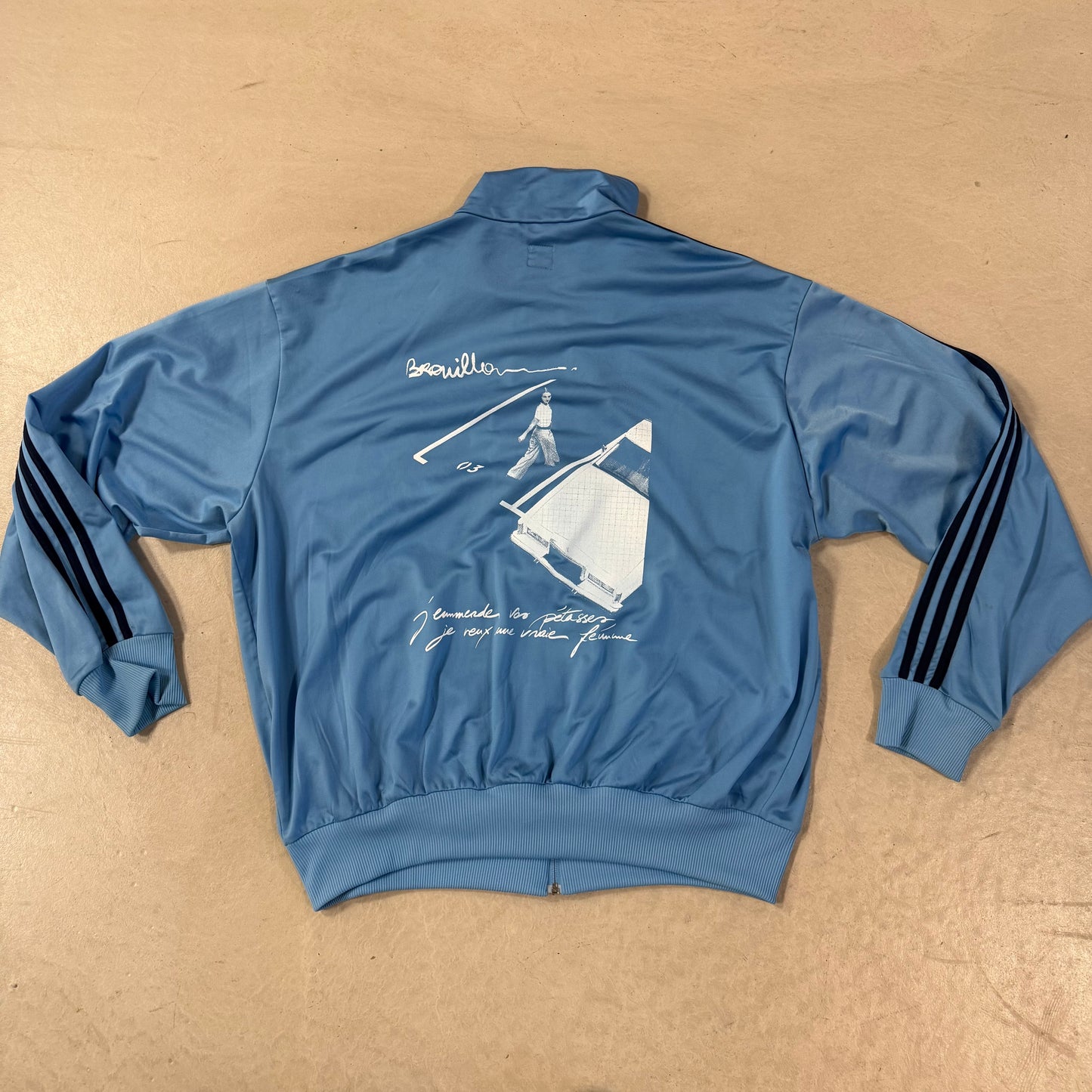 Veste Adidas Brouillon Bleu XL