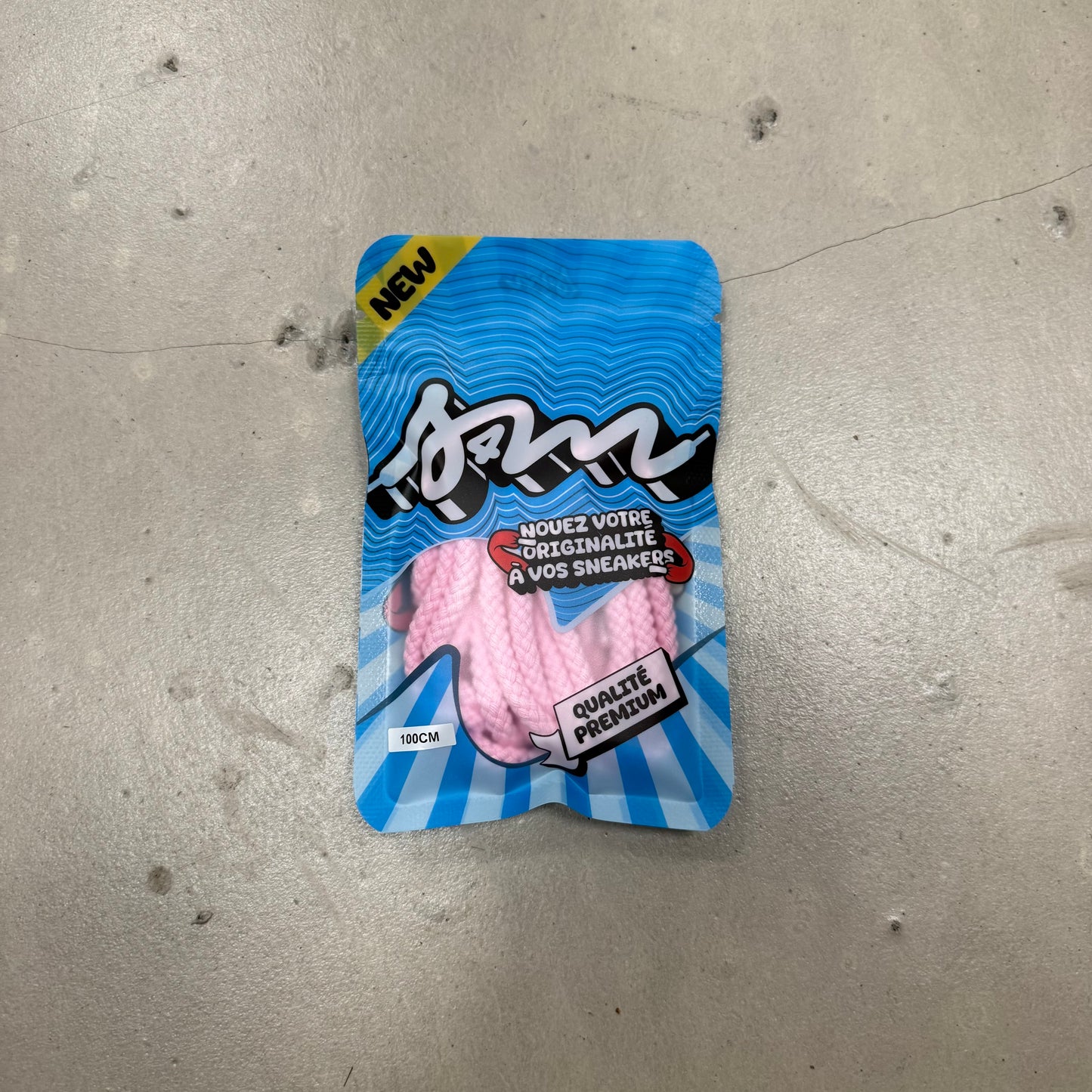 Lacet S4M Corde Rose