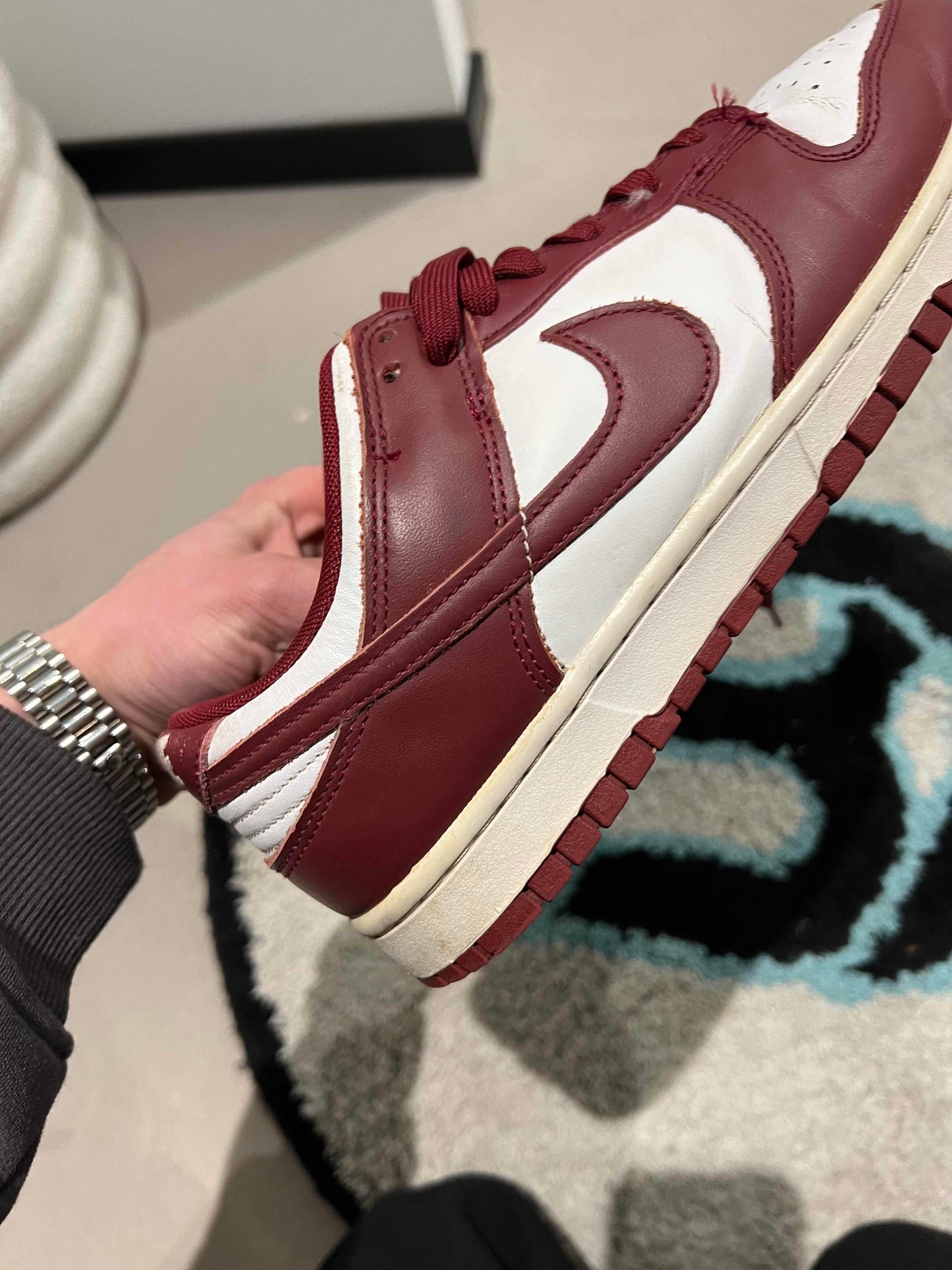 Nike dunk low Team Red 42