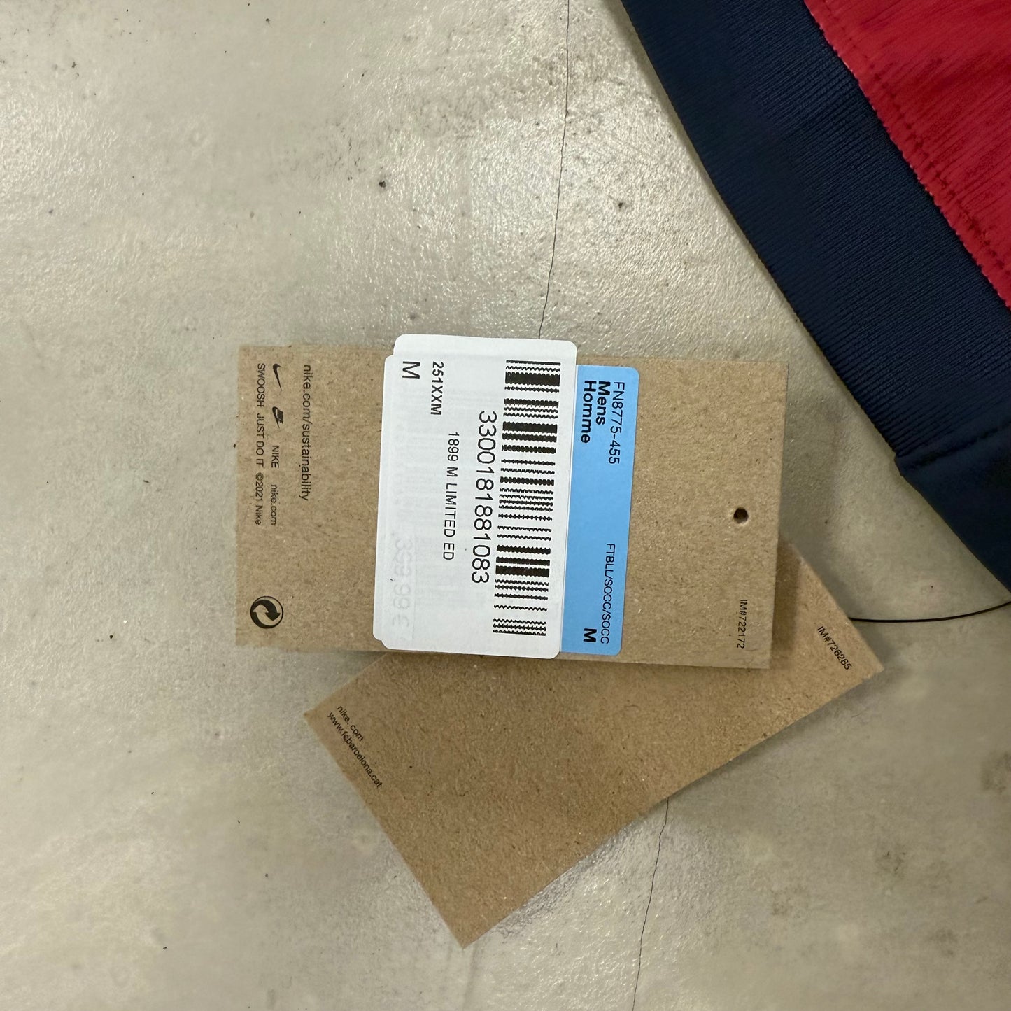 Maillot FC Barcelone x Cactus Jack floqué Yamal