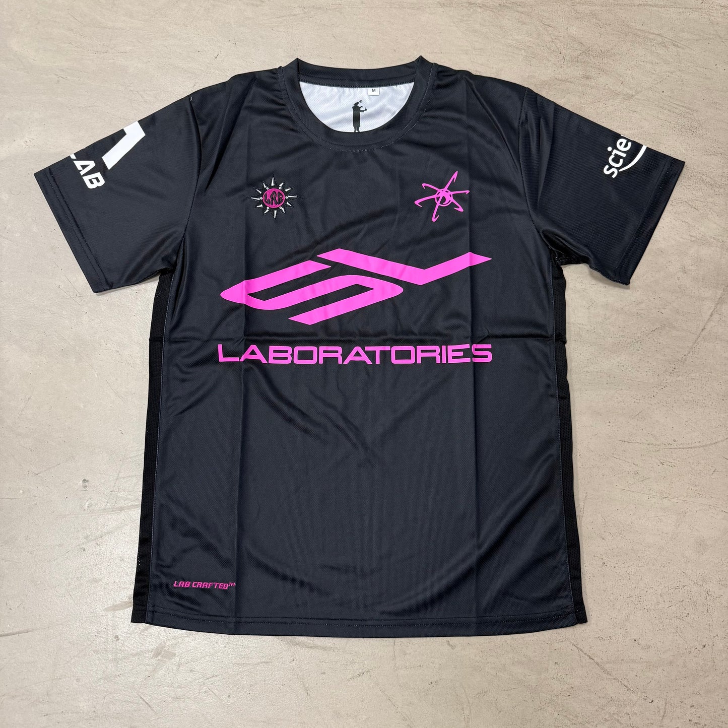 Maillot Scientist Lab Noir Rose