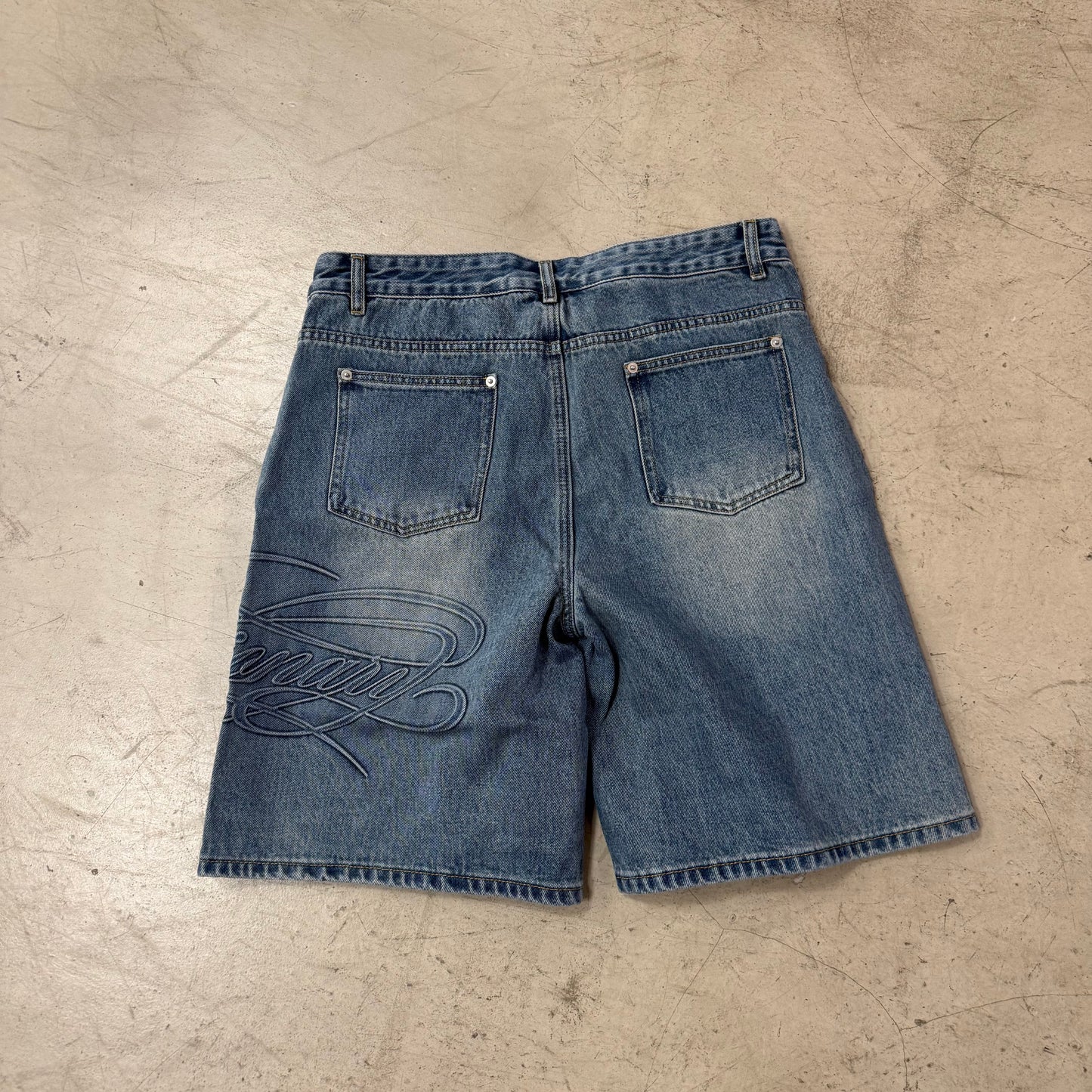Short 808vision Jean Bleu