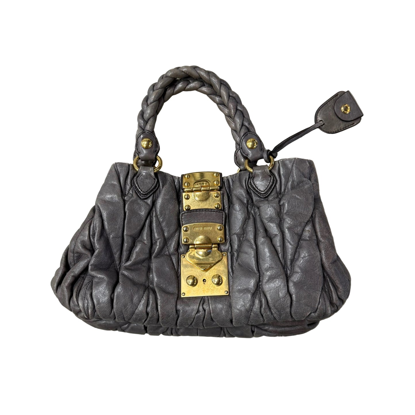 Sac Miu Miu Gris