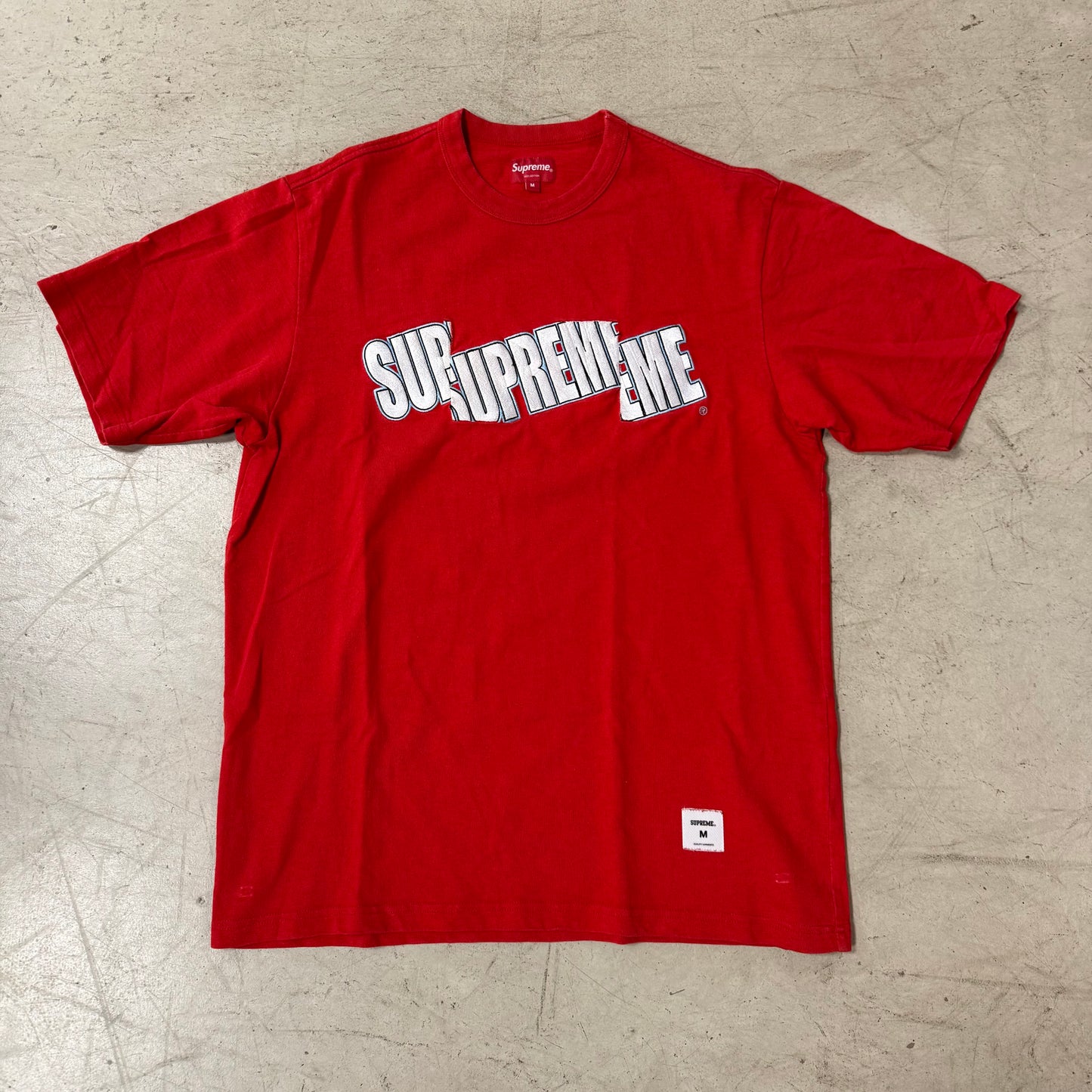 Tee Shirt Supreme Rouge Occasion