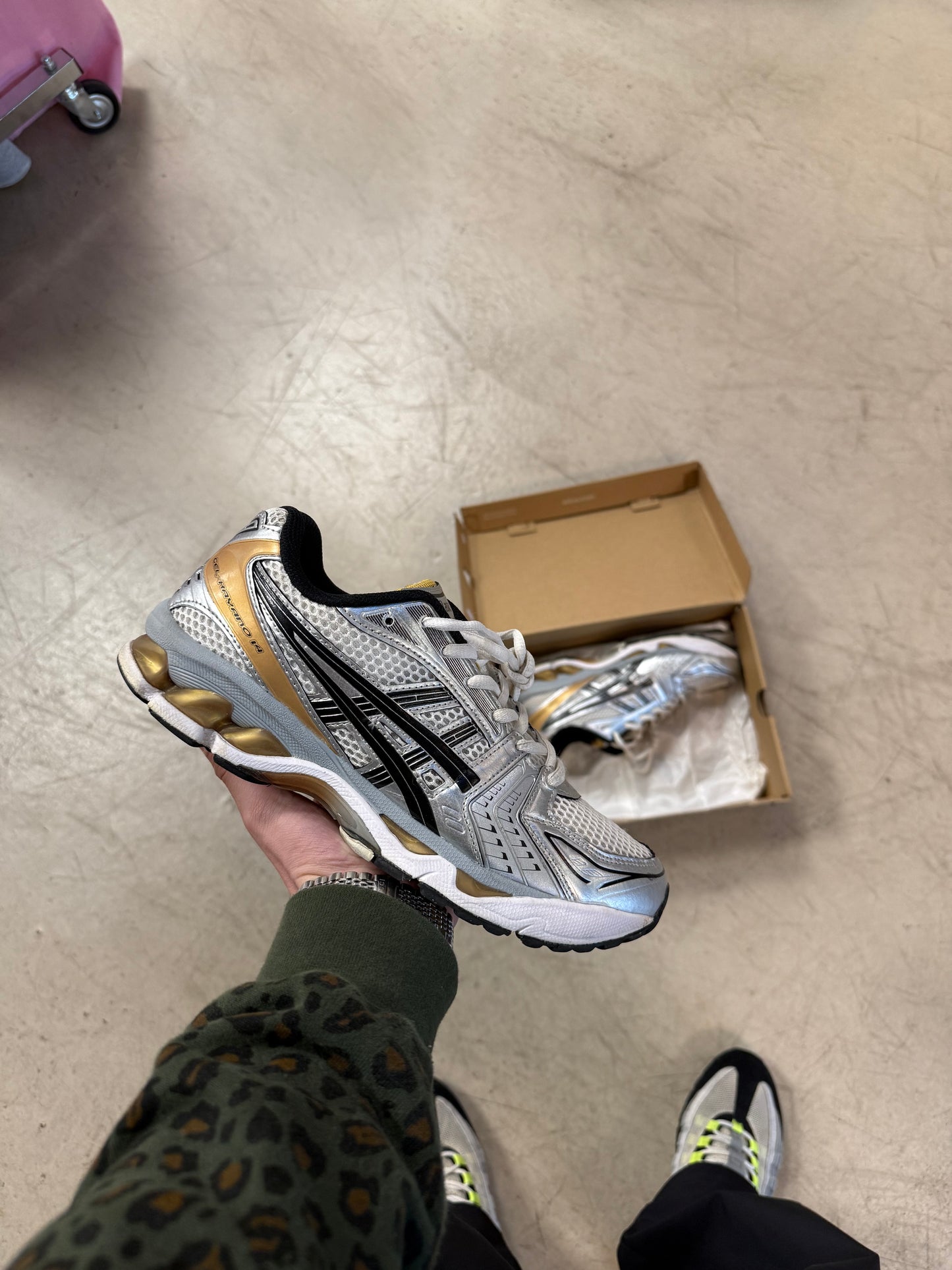 Asics Gel Kayano 14 White Gold 42