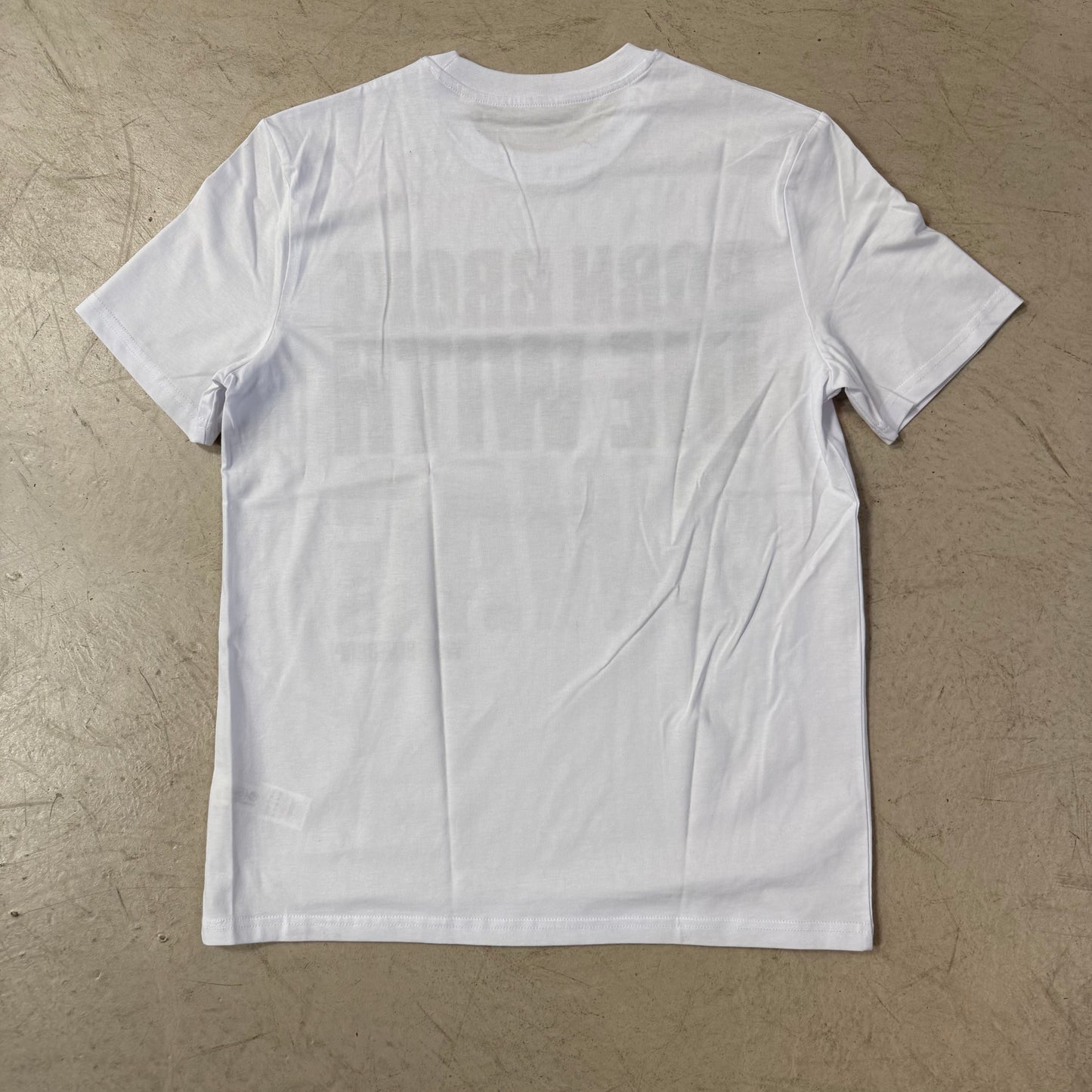 Born Broke Die With Swag – BLUEDROP White Tee