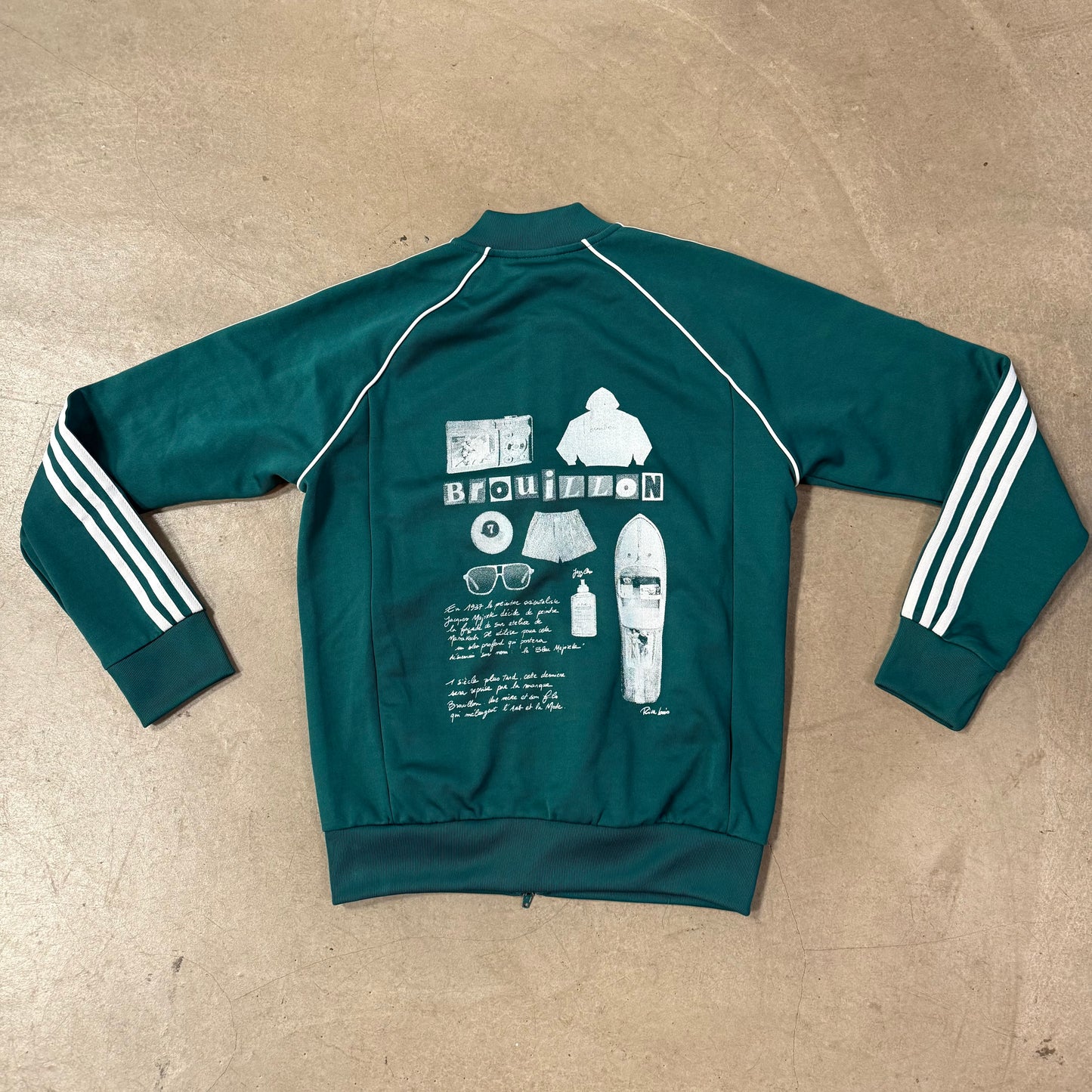 Veste Adidas Brouillon Vert Sapin