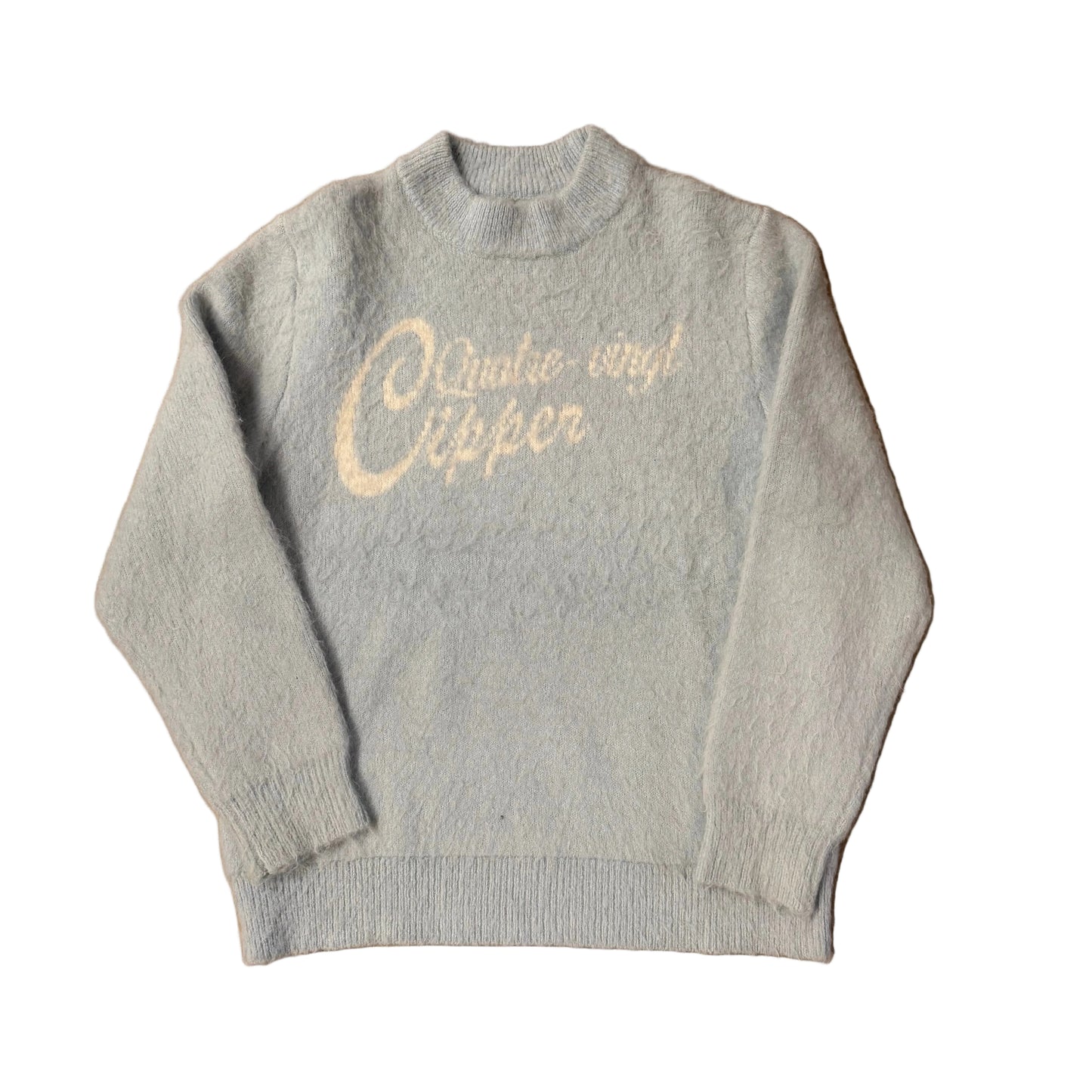 Pull Mohair 80cipper Bleu