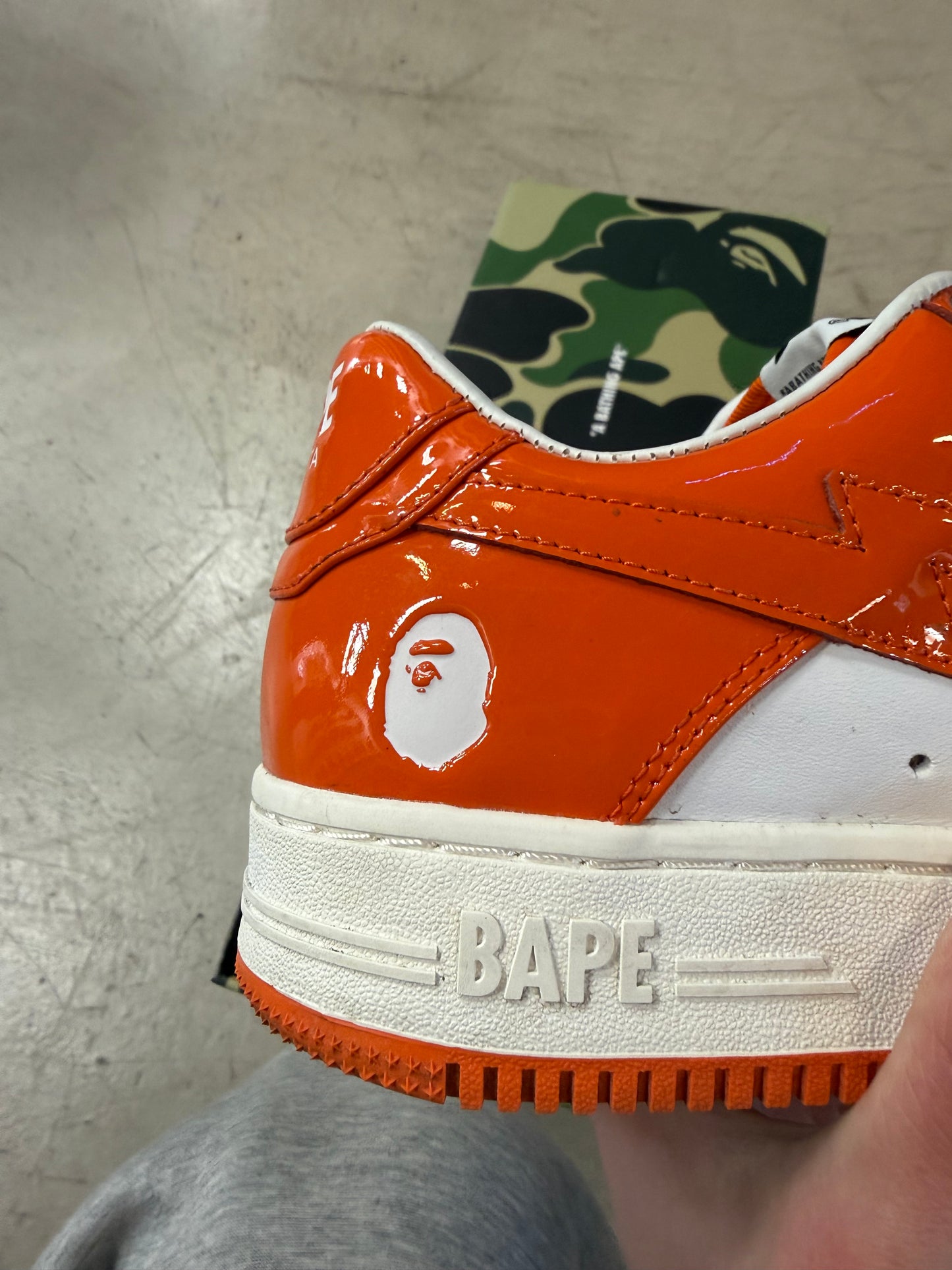 Bapesta Orange 42,5
