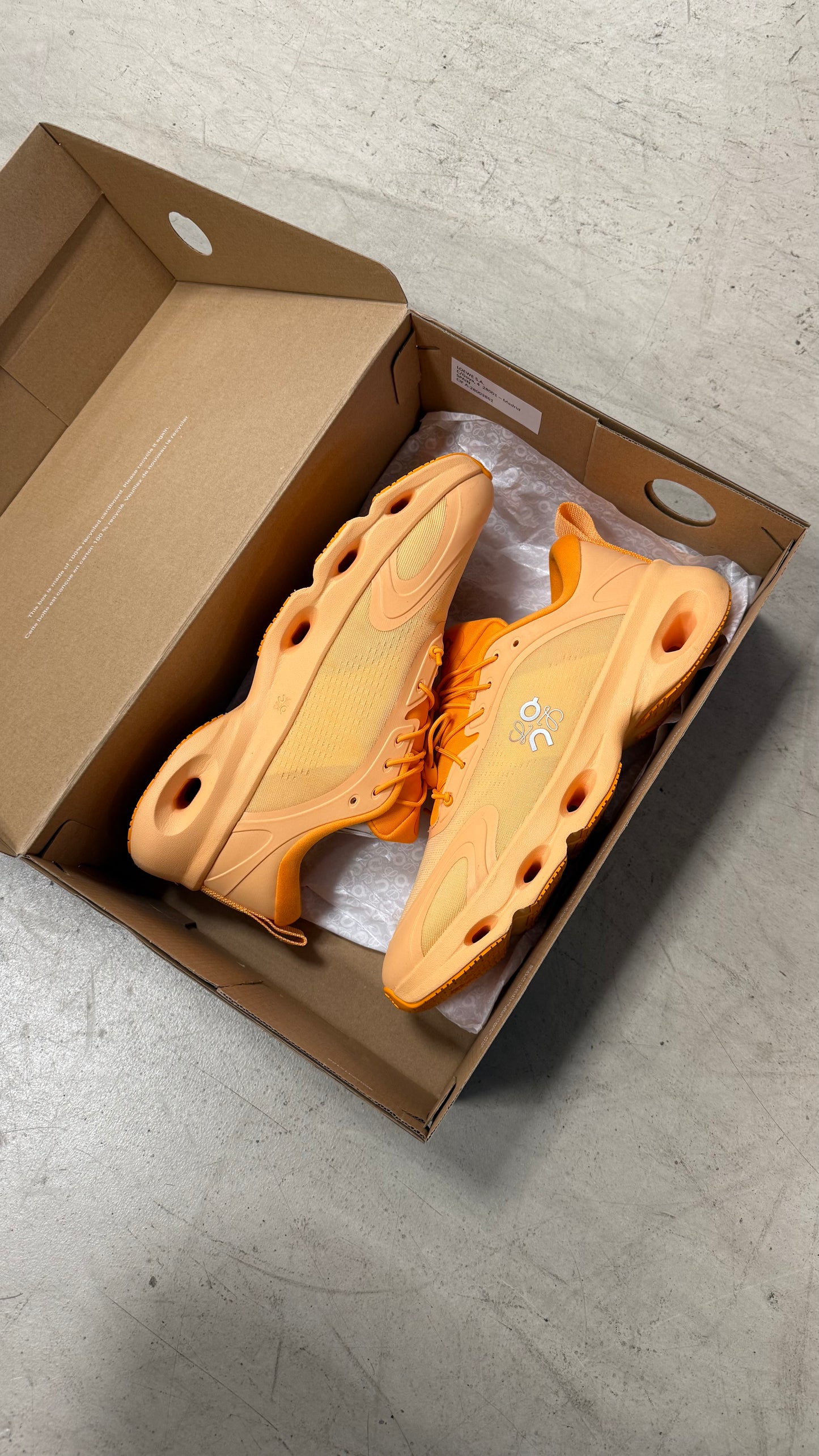 On Running Cloud x Loewe Orange 42