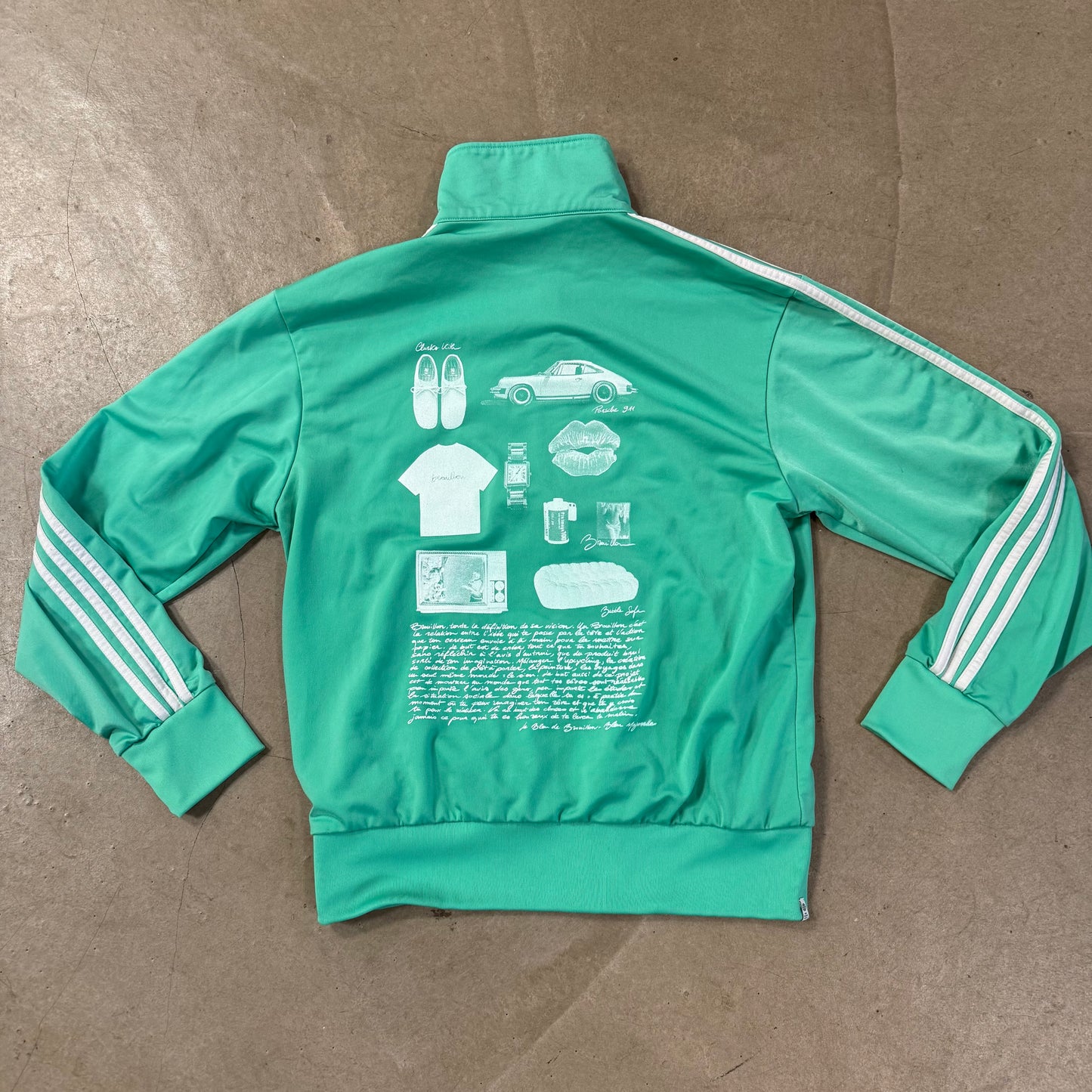 Veste Adidas Brouillon Vert Turquoise