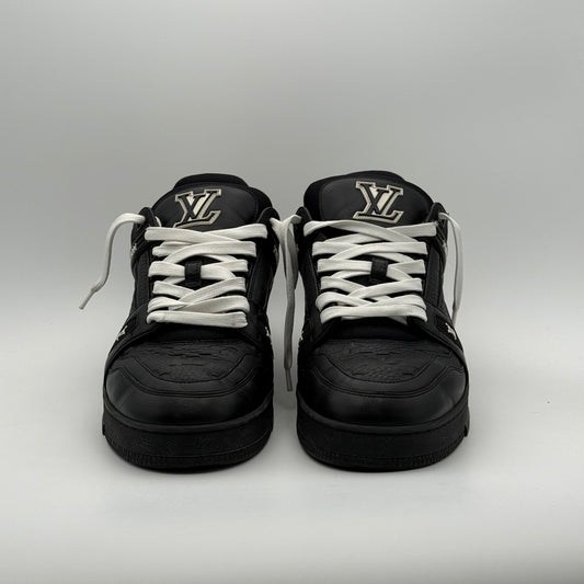 Louis Vuitton Trainer Black 44