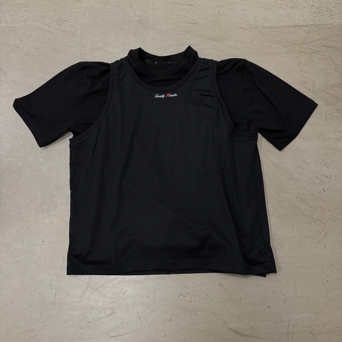 Tee Shirt Maillot Huncho Noir