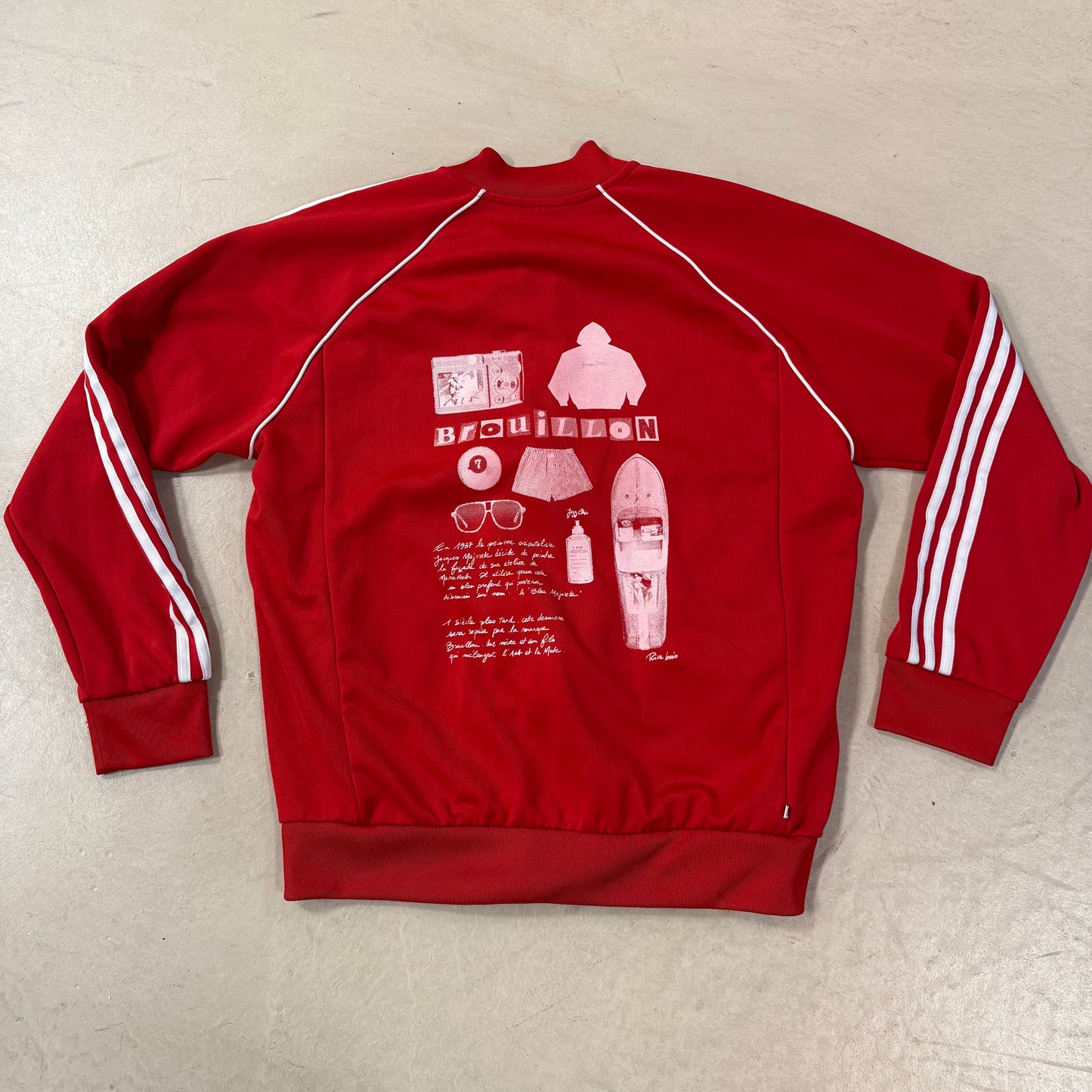Veste Adidas Brouillon Rouge XL