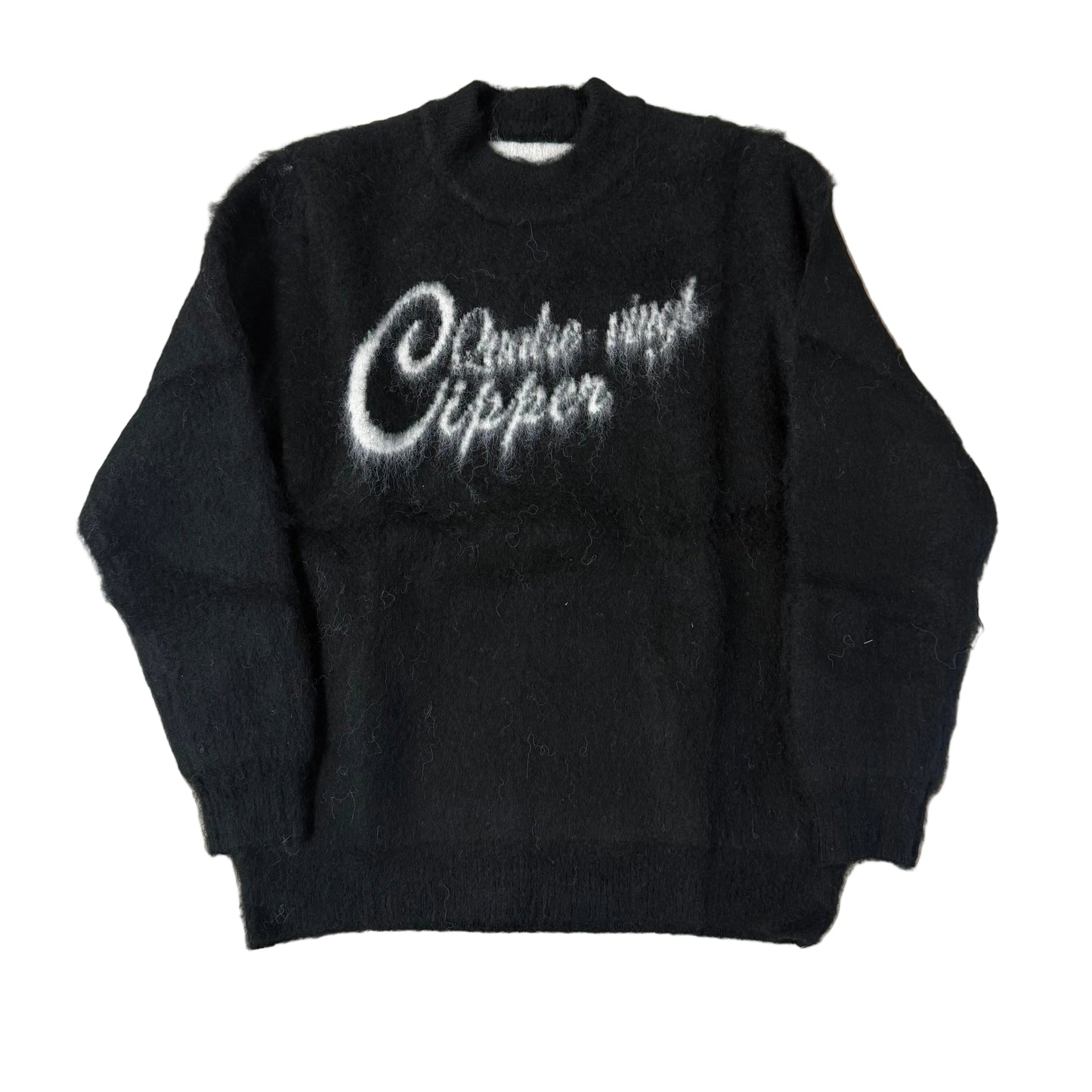 Pull Mohair 80cipper Noir