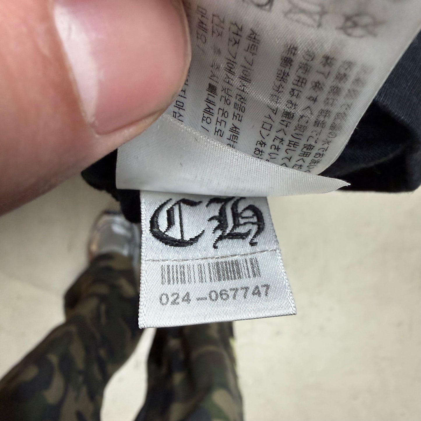 Tee Shirt Chrome Hearts pocket Fuck You