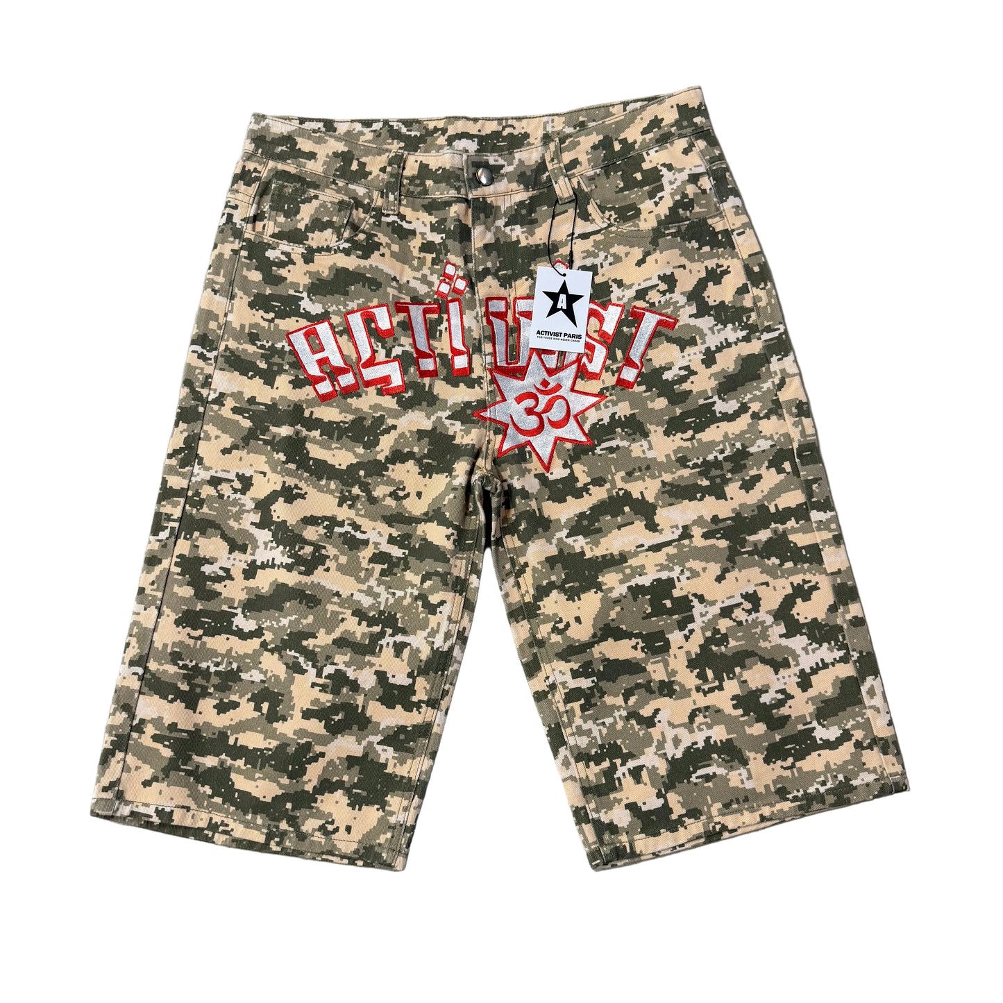 Short Camo Activist Paris