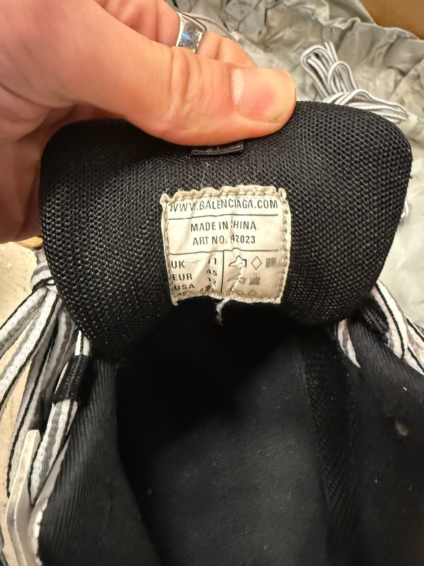 Balenciaga Track Grey 45