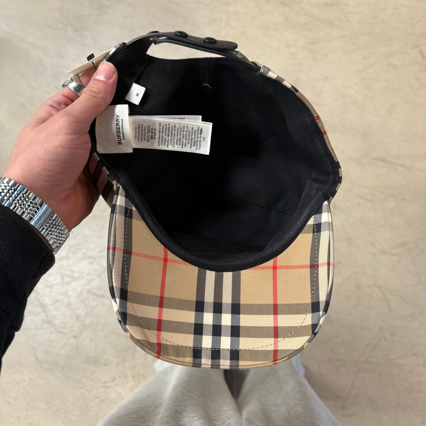 Casquette Burberry