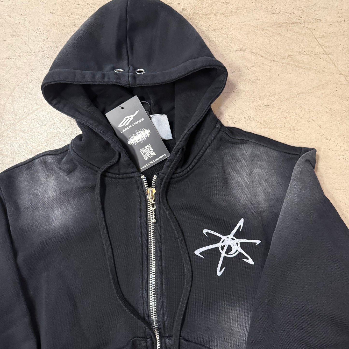 Veste Zip Scientist Lab Noir