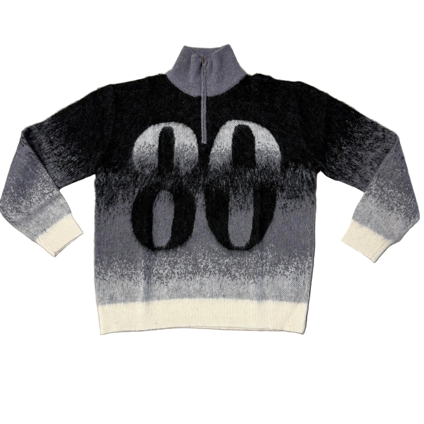 Polo Mohair Noir 80cipper
