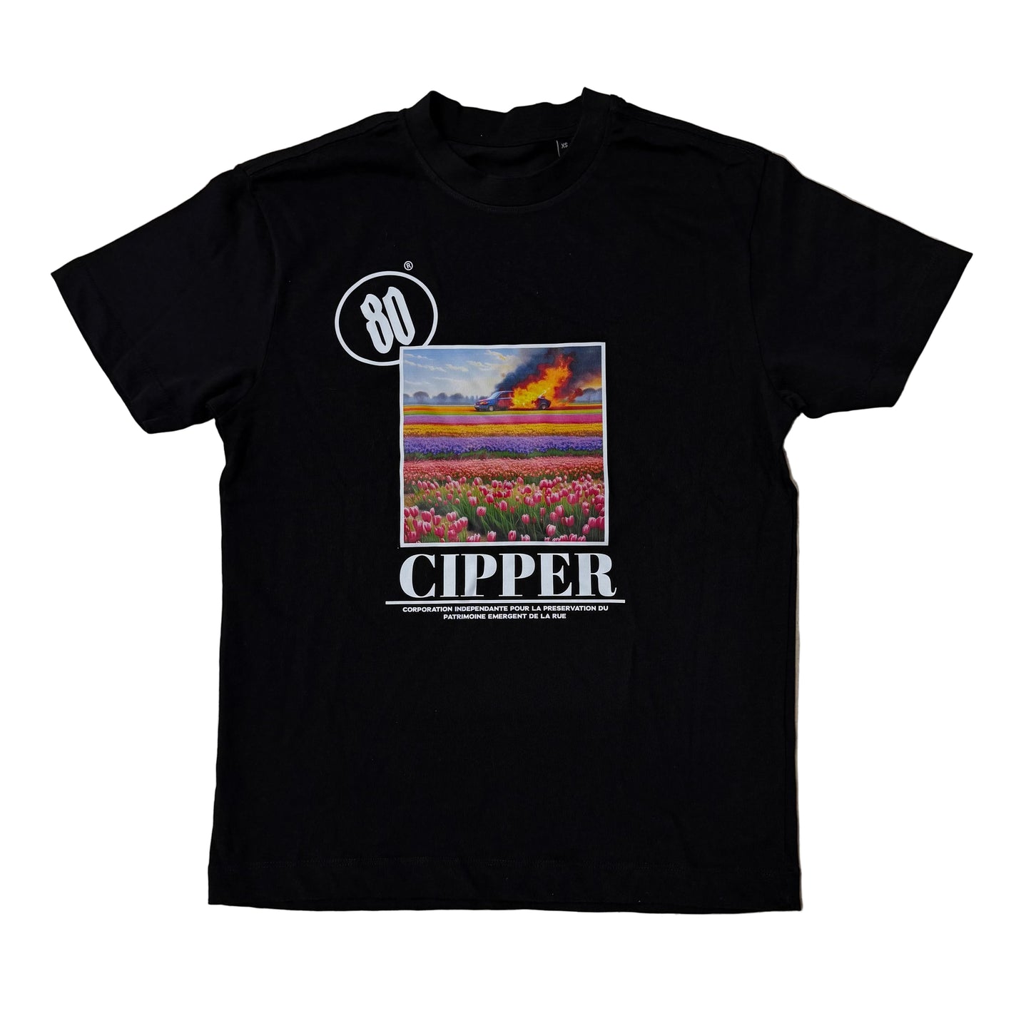 Tee Shirt 80cipper flamme