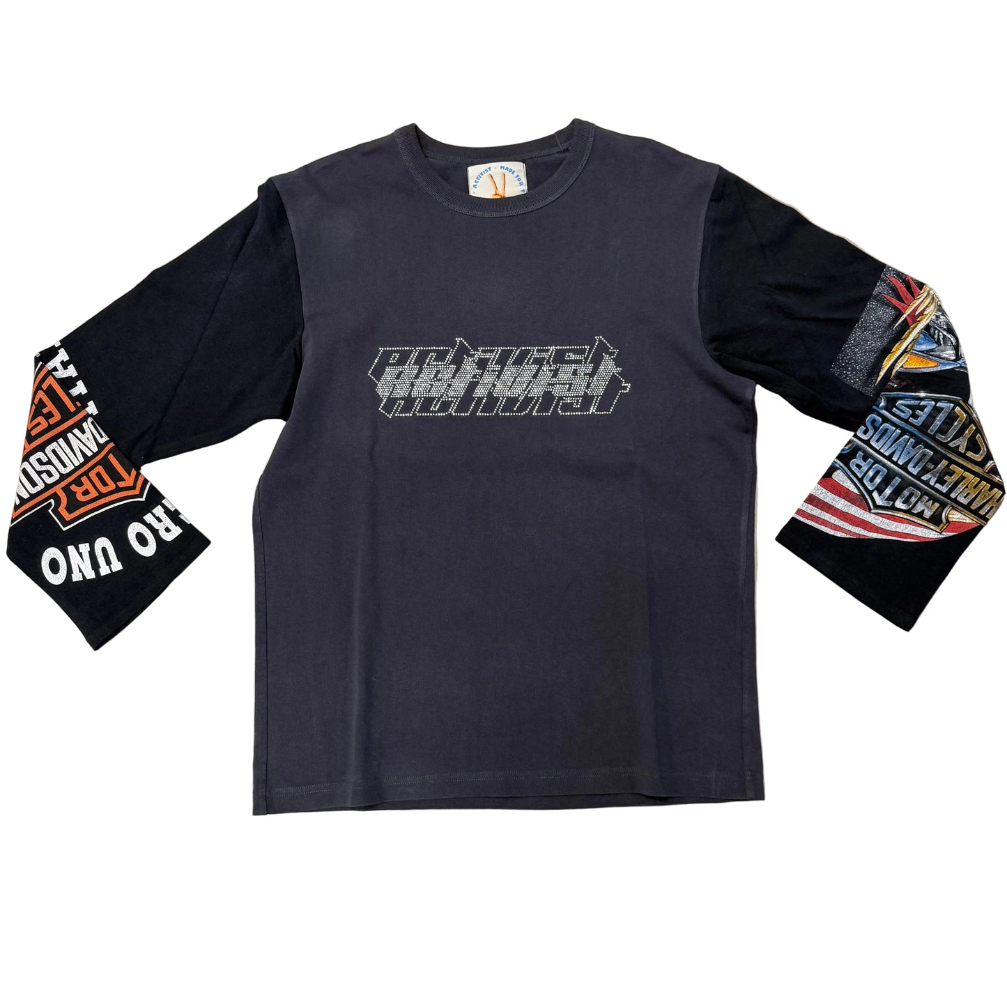 Longsleeve Rhinestones Activist Paris