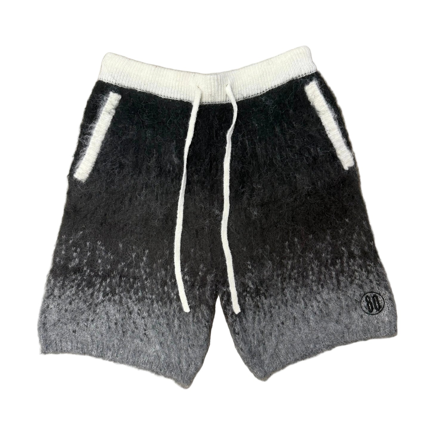 Short Mohair Noir 80cipper