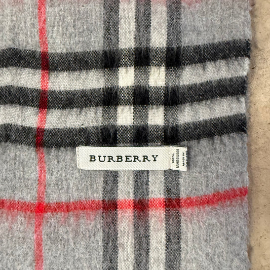 Echarpe Burberry Gris clair