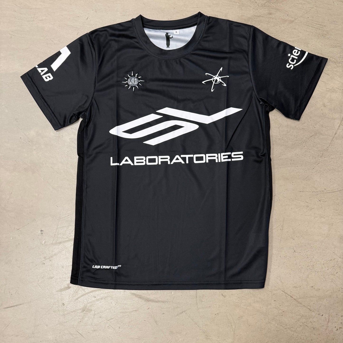 Maillot Scientist Lab Noir Blanc