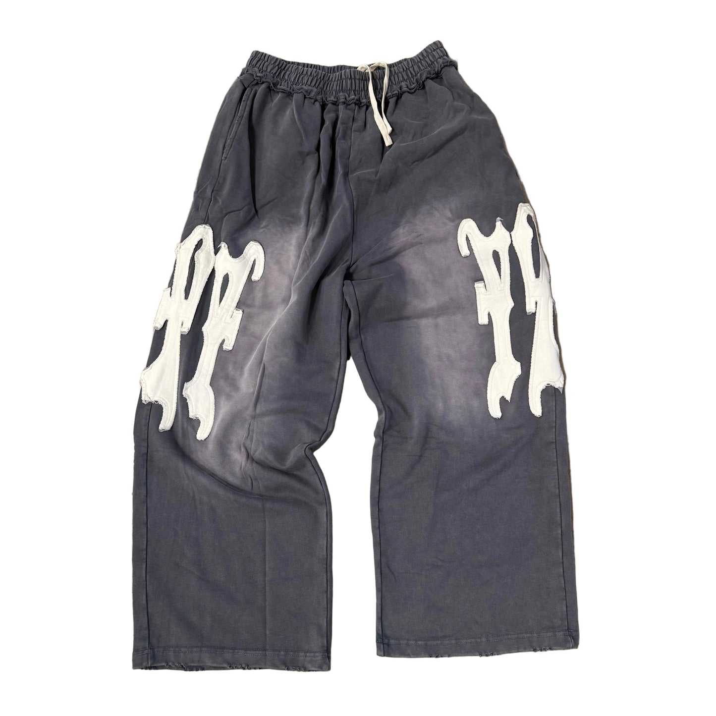 Jogging Yazki Gris Blanc