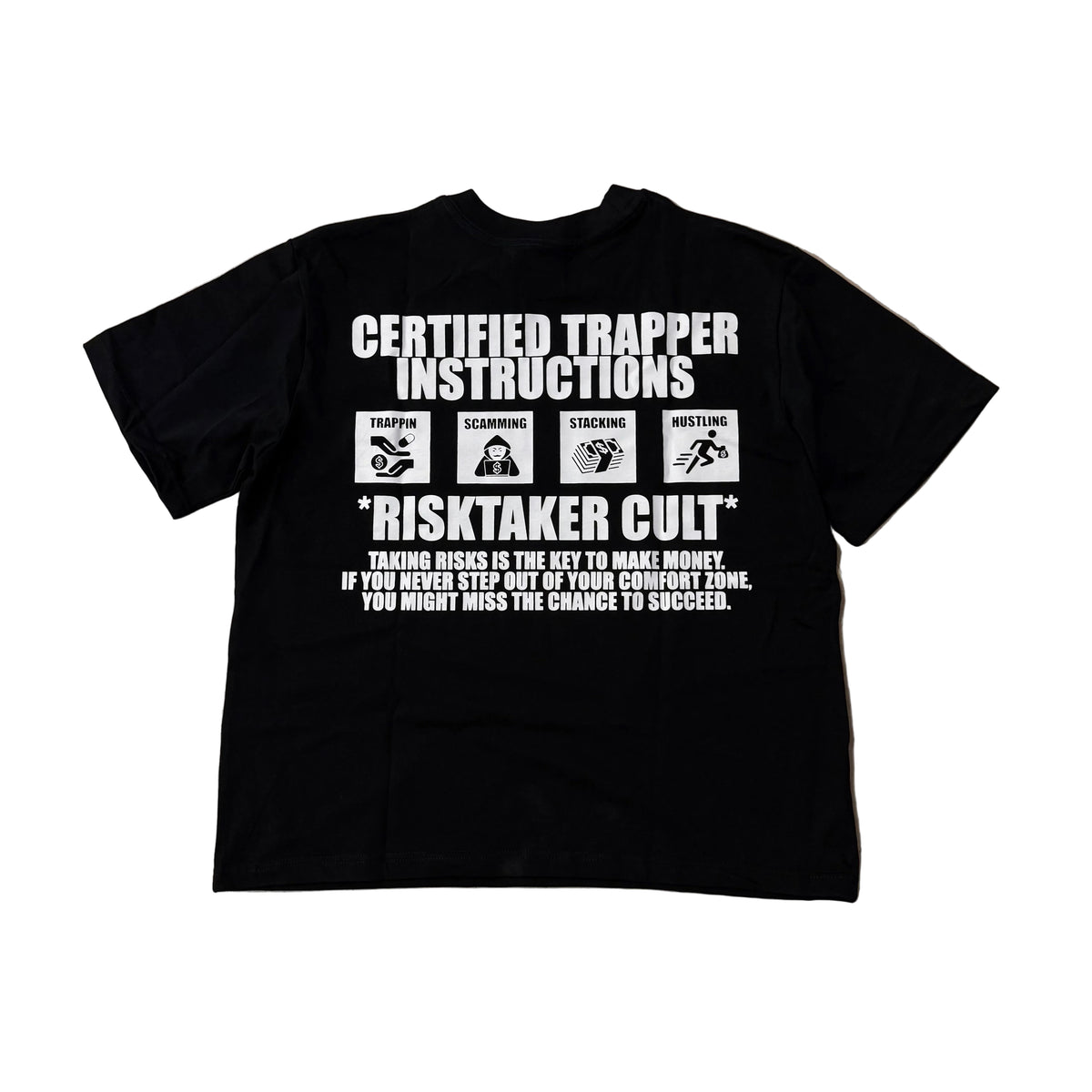 Tee Shirt Risktaker « CERTIFIED TRAPPER »