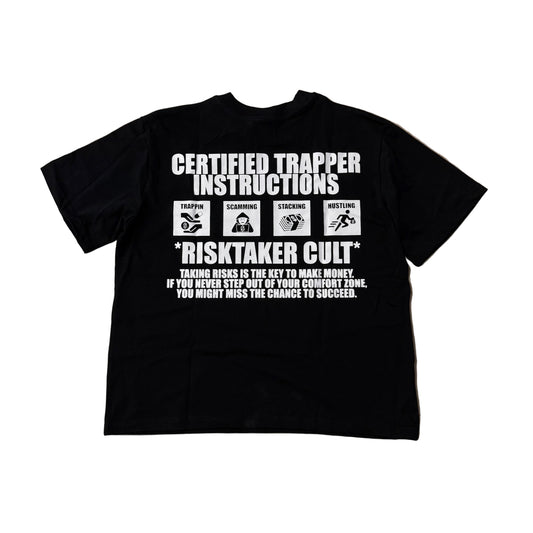 Tee Shirt Risktaker « CERTIFIED TRAPPER »