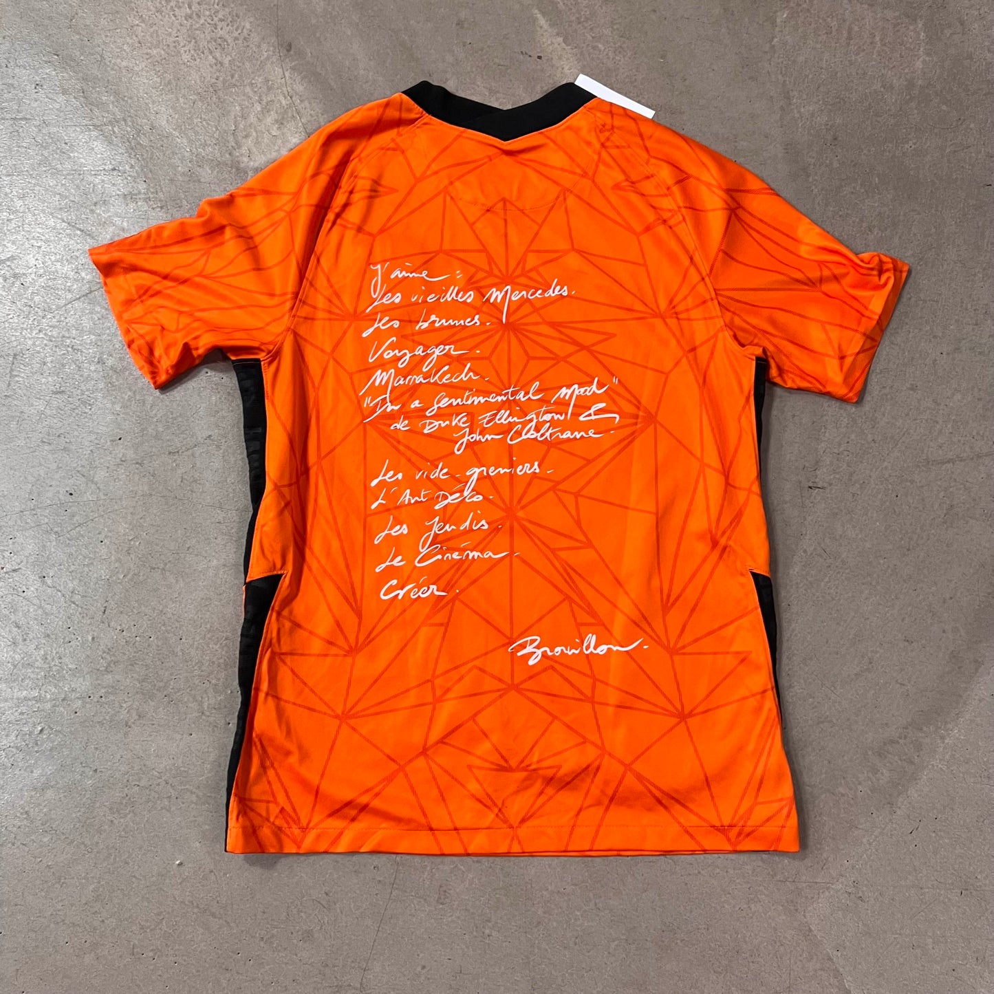 Maillot Pays Bas Brouillon M