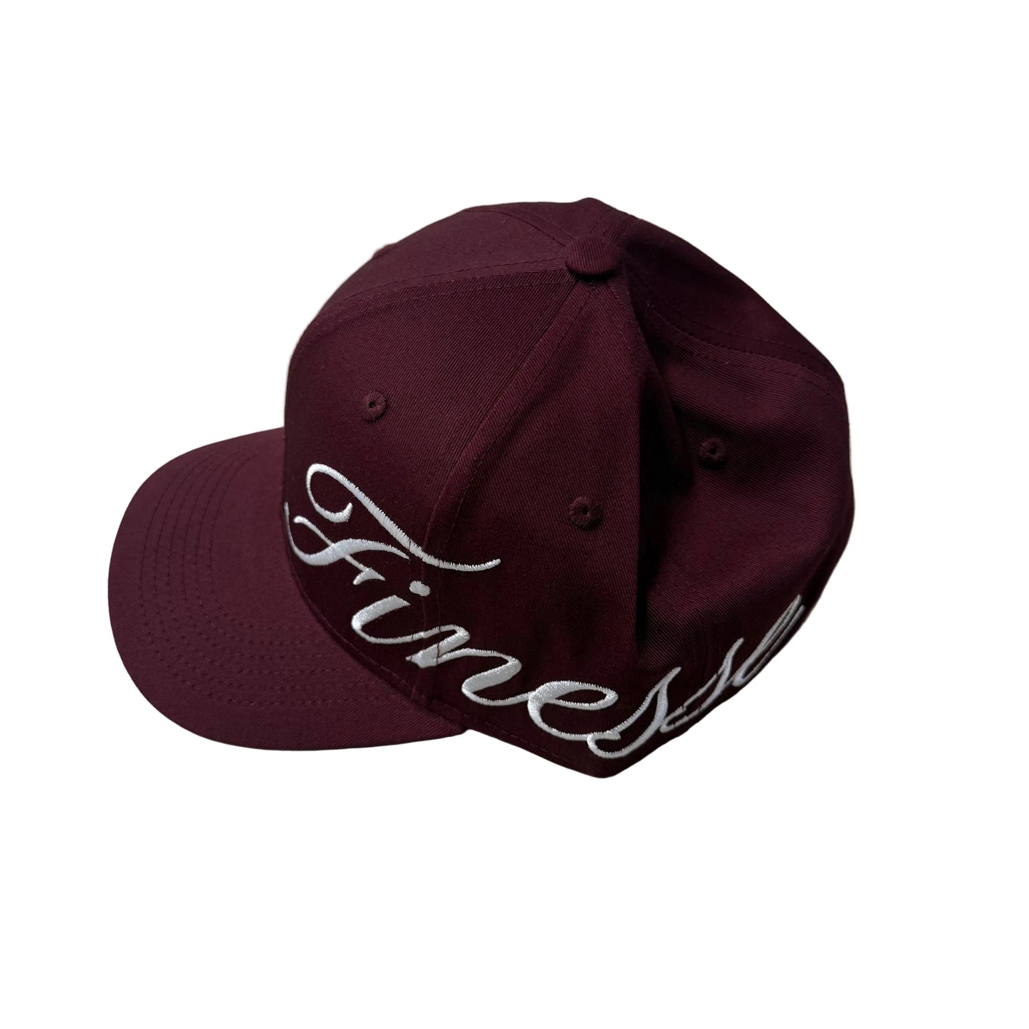 Casquette Finesse Rose Bordeaux