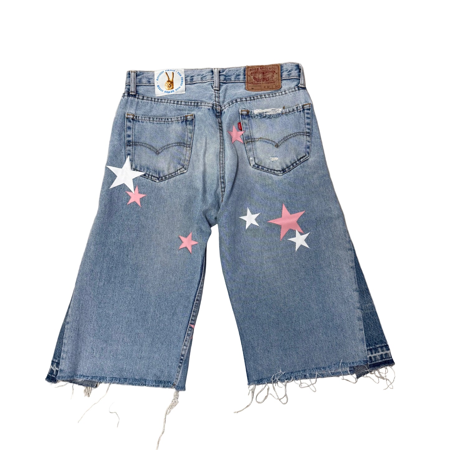 Short Activist Paris Star Denim