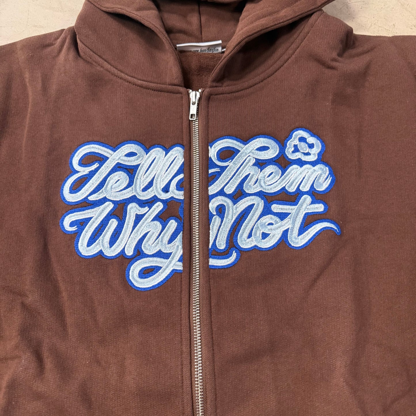 Veste Zip Marron Why Not
