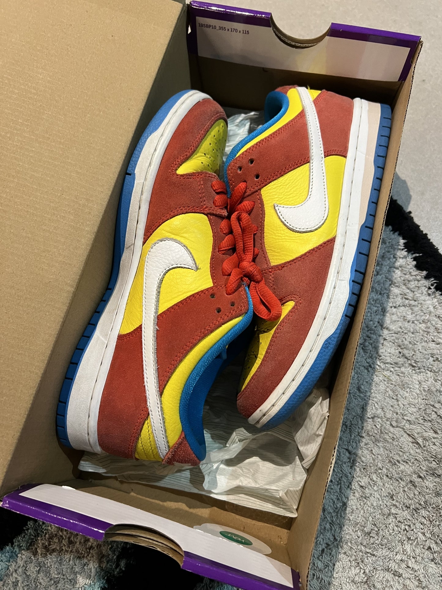 Nike Dunk Low SB Bart Simpson