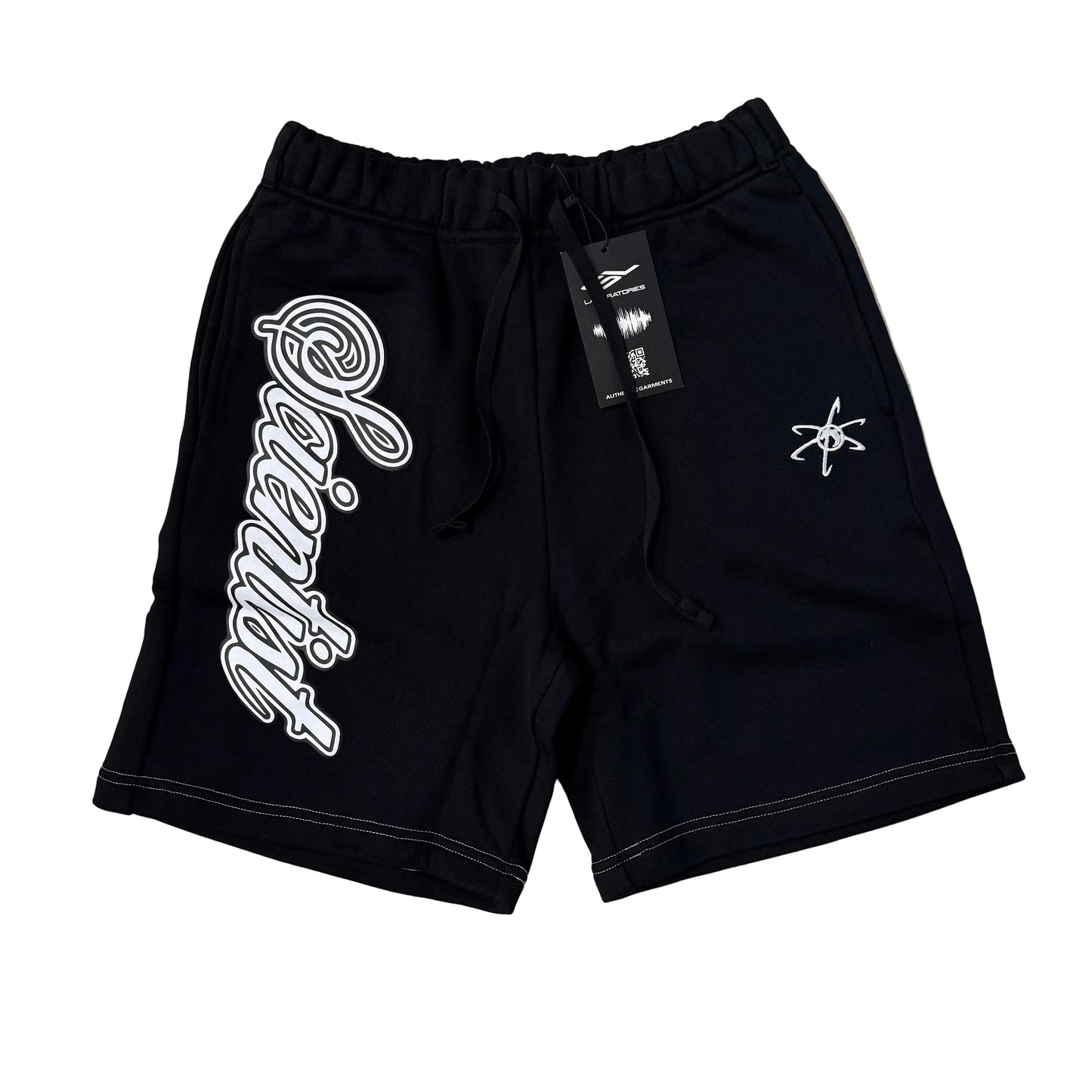 Short Scientist Lab Noir et Blanc
