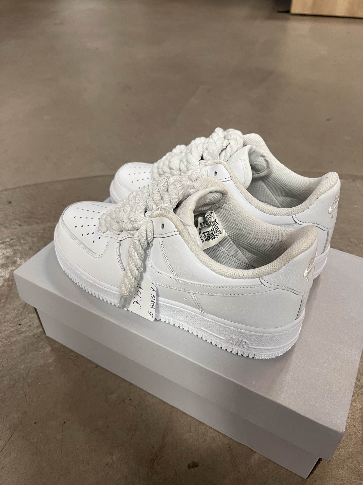 Air Force 1 Triple White Lacet Corde White
