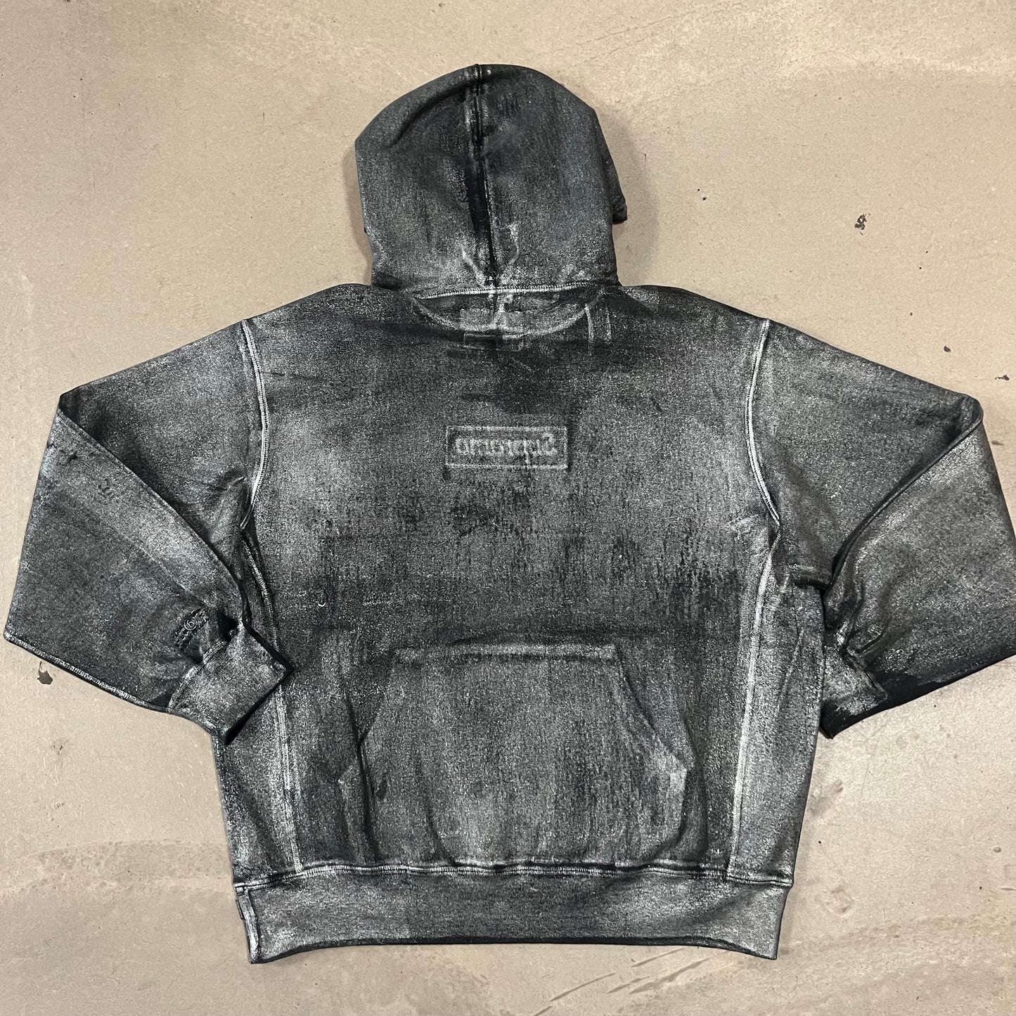 Hoodie Box Logo Supreme x Maison Margiela