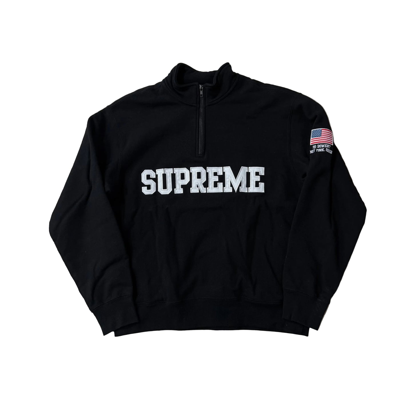 Veste Col Zip Supreme Noir