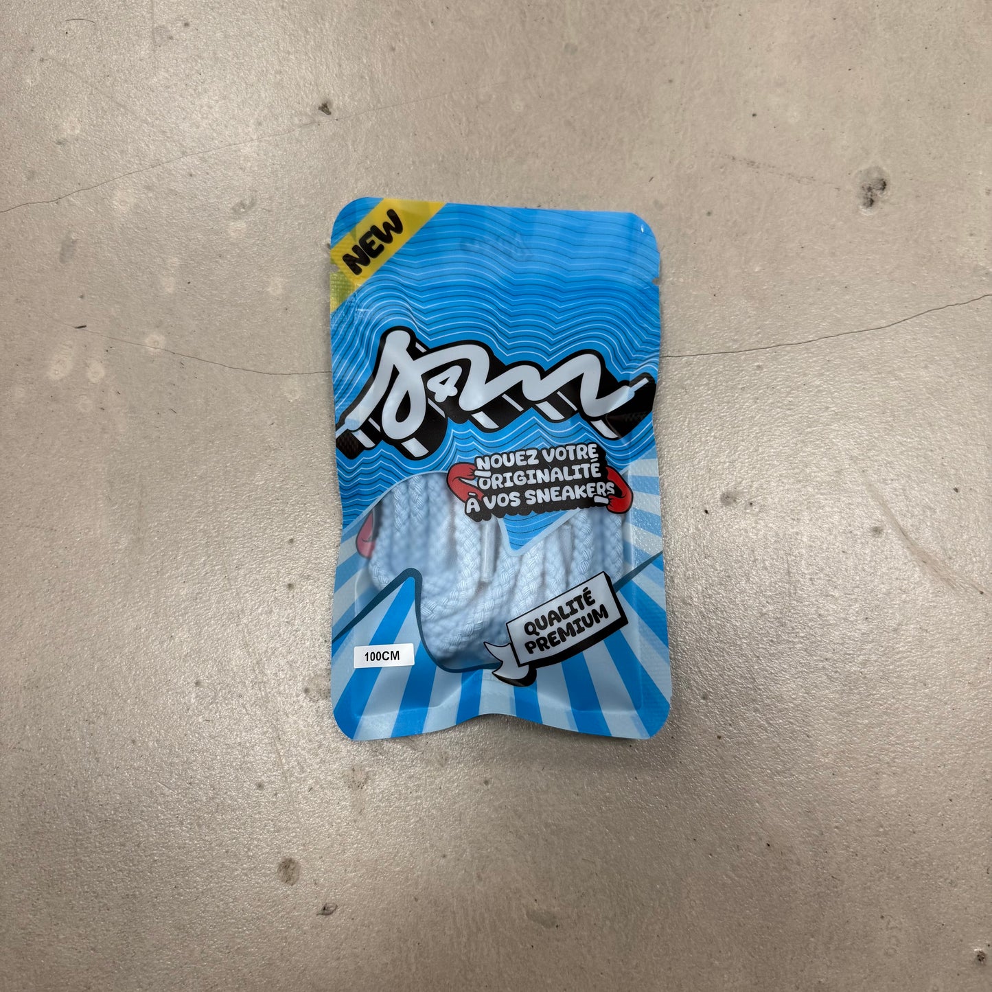 Lacet S4M Corde Bleu