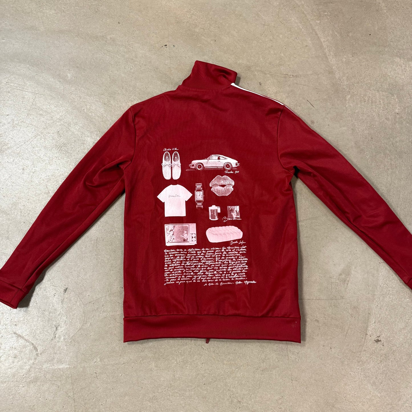 Veste Adidas Brouillon Bordeaux